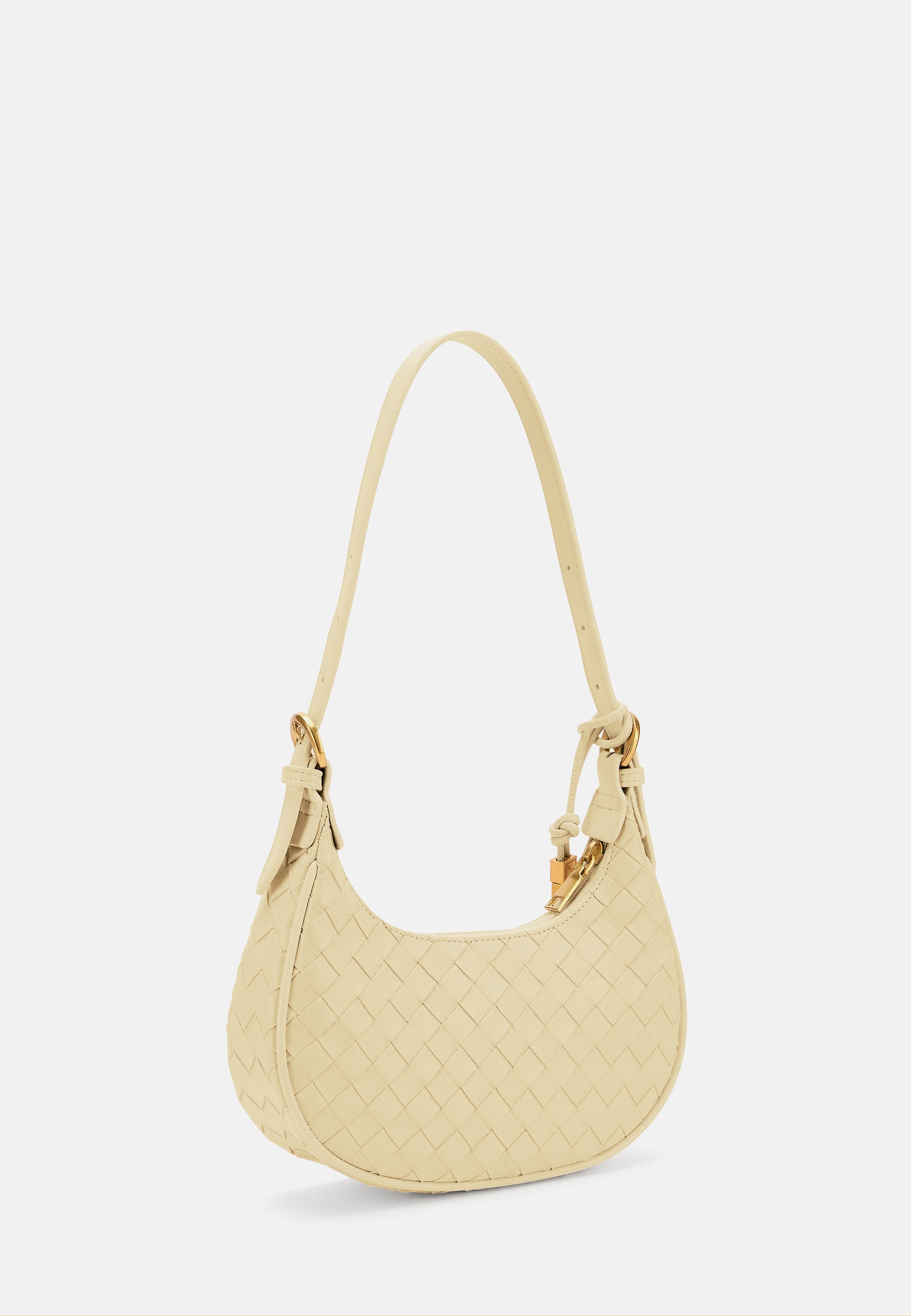 Seidenfelt - Handtaschen>Damen>Kunstledertaschen>Schulter Taschen - Kinna Round Shoulderbag - black / OS-bright white / OS-shy yellow / OS