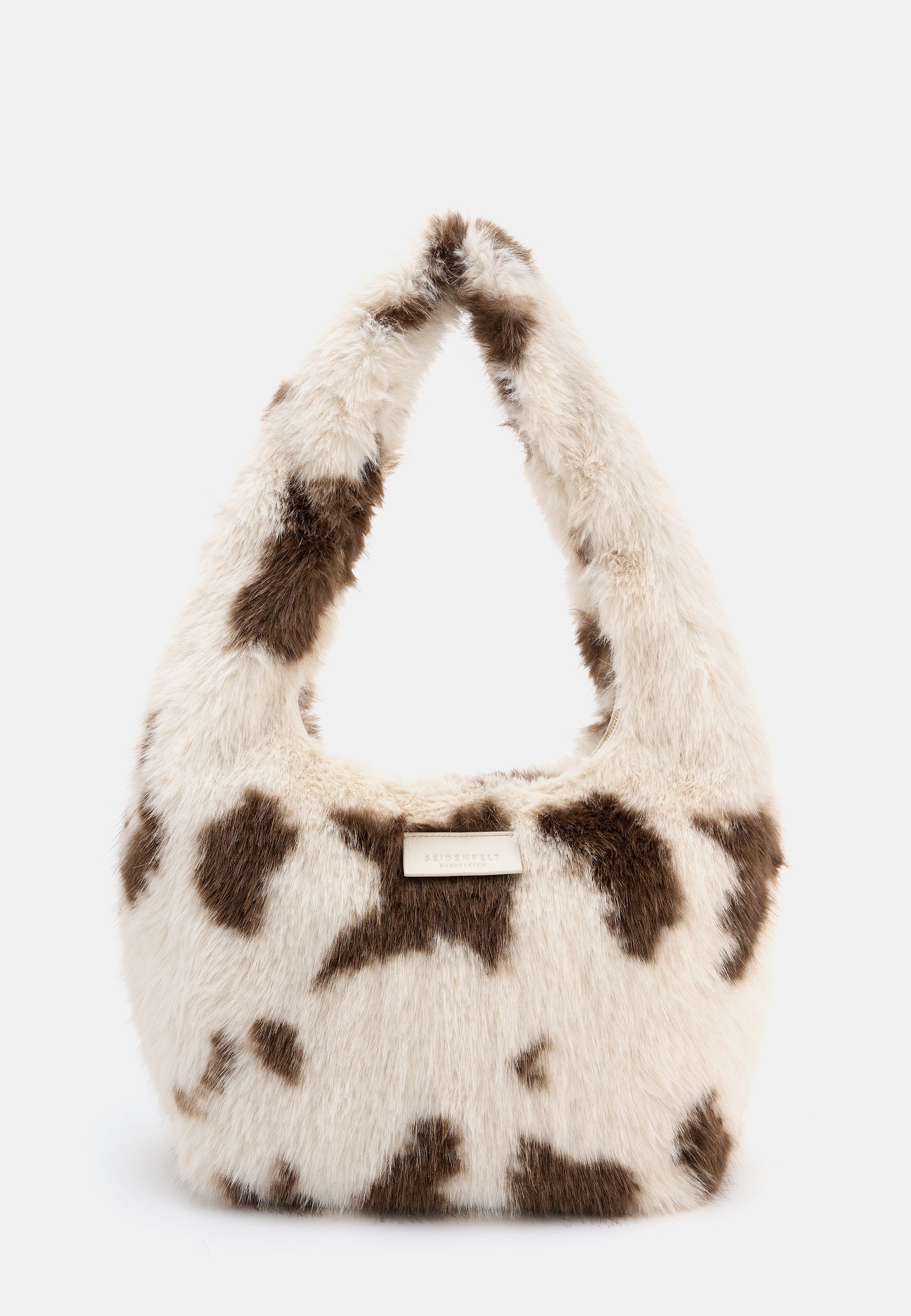 Letje Hobo cow white & brown OS