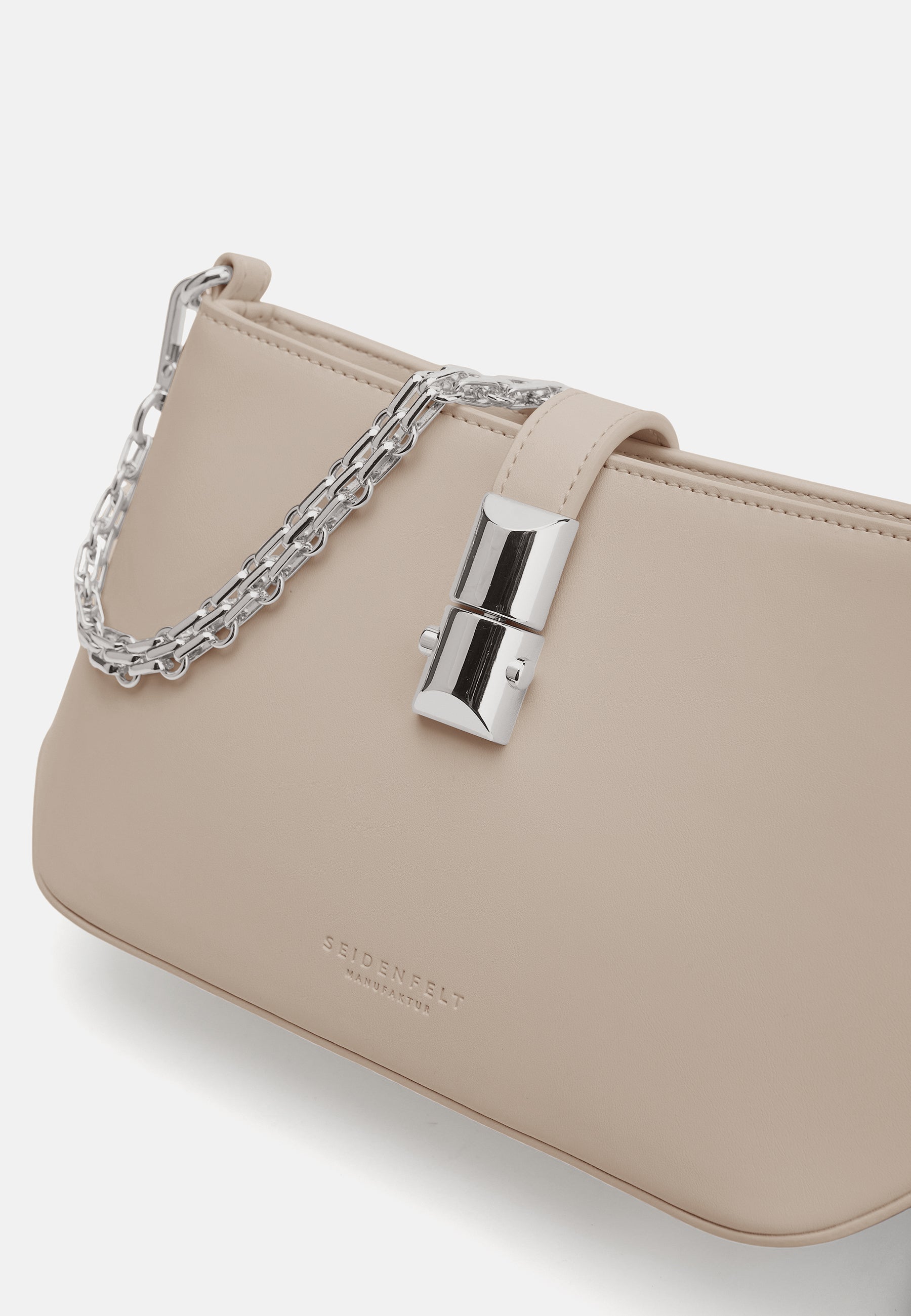 Seidenfelt - Handtaschen>Damen>Kunstledertaschen>Schulter Taschen - Lilla Ro Little Shoulderbag - black / OS-cream / OS-light sand / OS