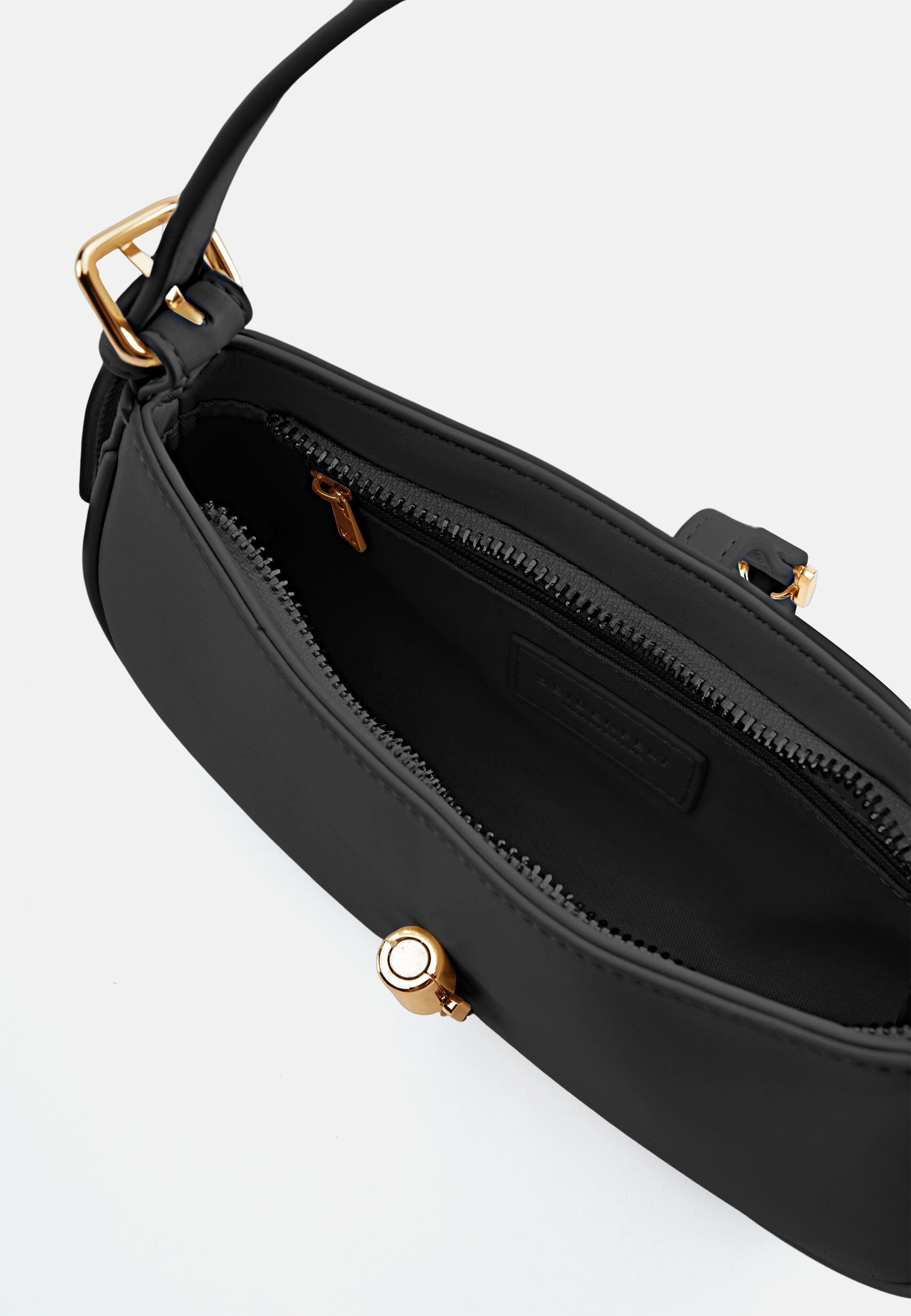 Seidenfelt - Handtaschen>Damen>Kunstledertaschen>Schulter Taschen - Loviisa Shoulderbag - black / OS-cream / OS-coffee & cream / OS