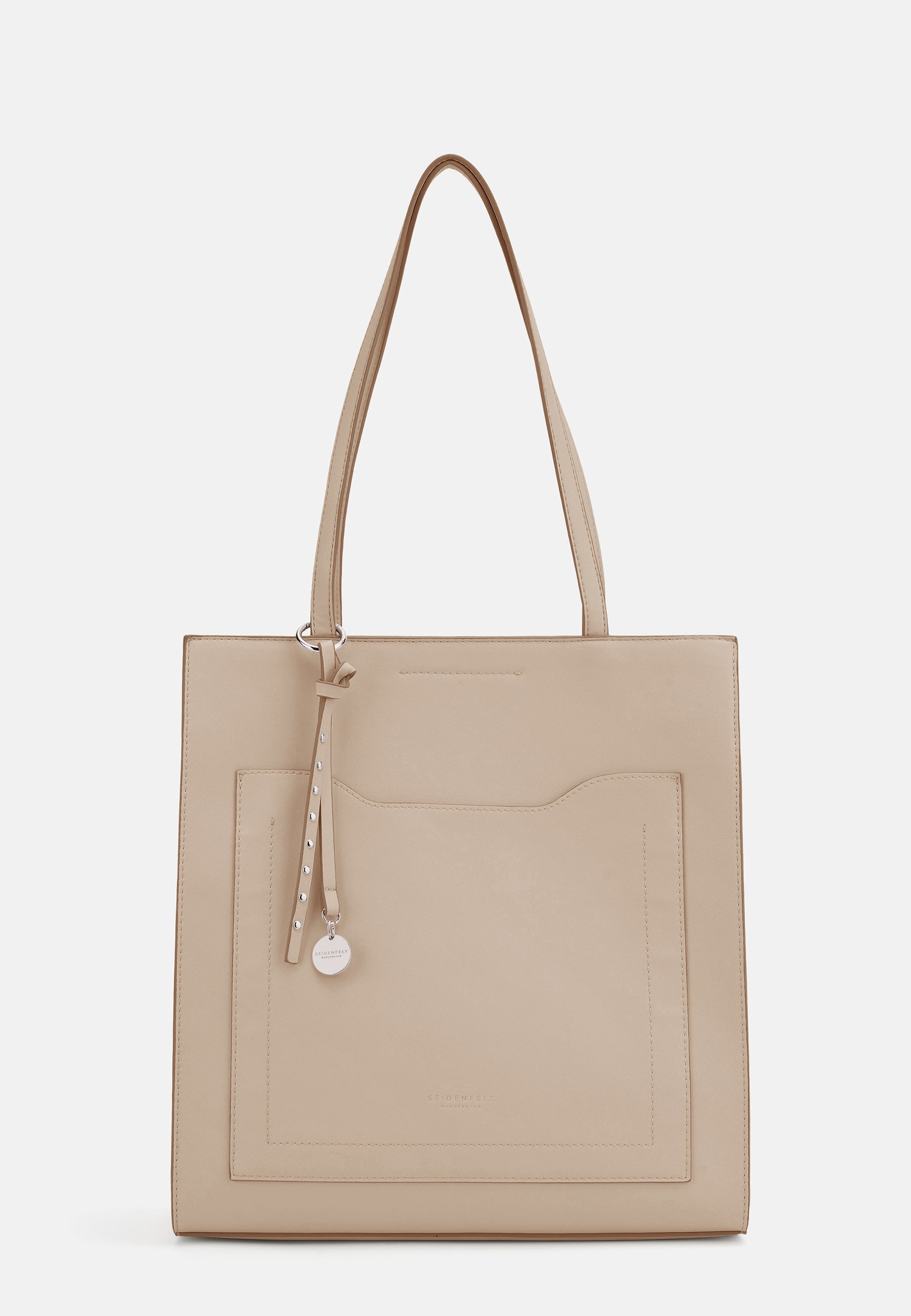 Seidenfelt - Handtaschen>Damen>Kunstledertaschen>Schulter Taschen - Senja Shopper - beige / OS-black / OS-light sand / OS