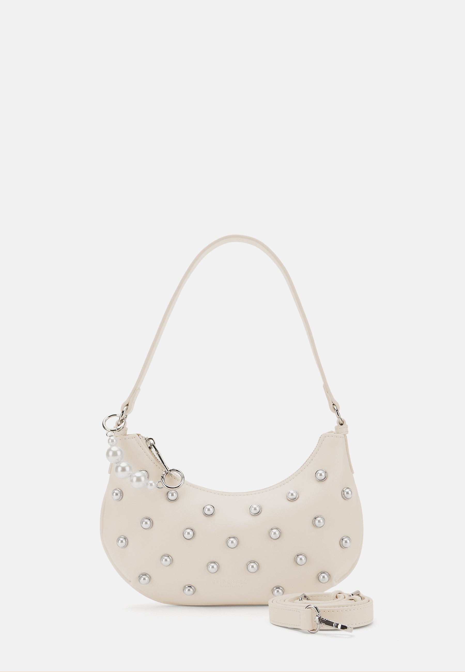 Seidenfelt - Handtaschen>Damen>Kunstledertaschen>Halbmond Taschen - Tydal Halfmoon Bag - cream / OS-bright white / OS