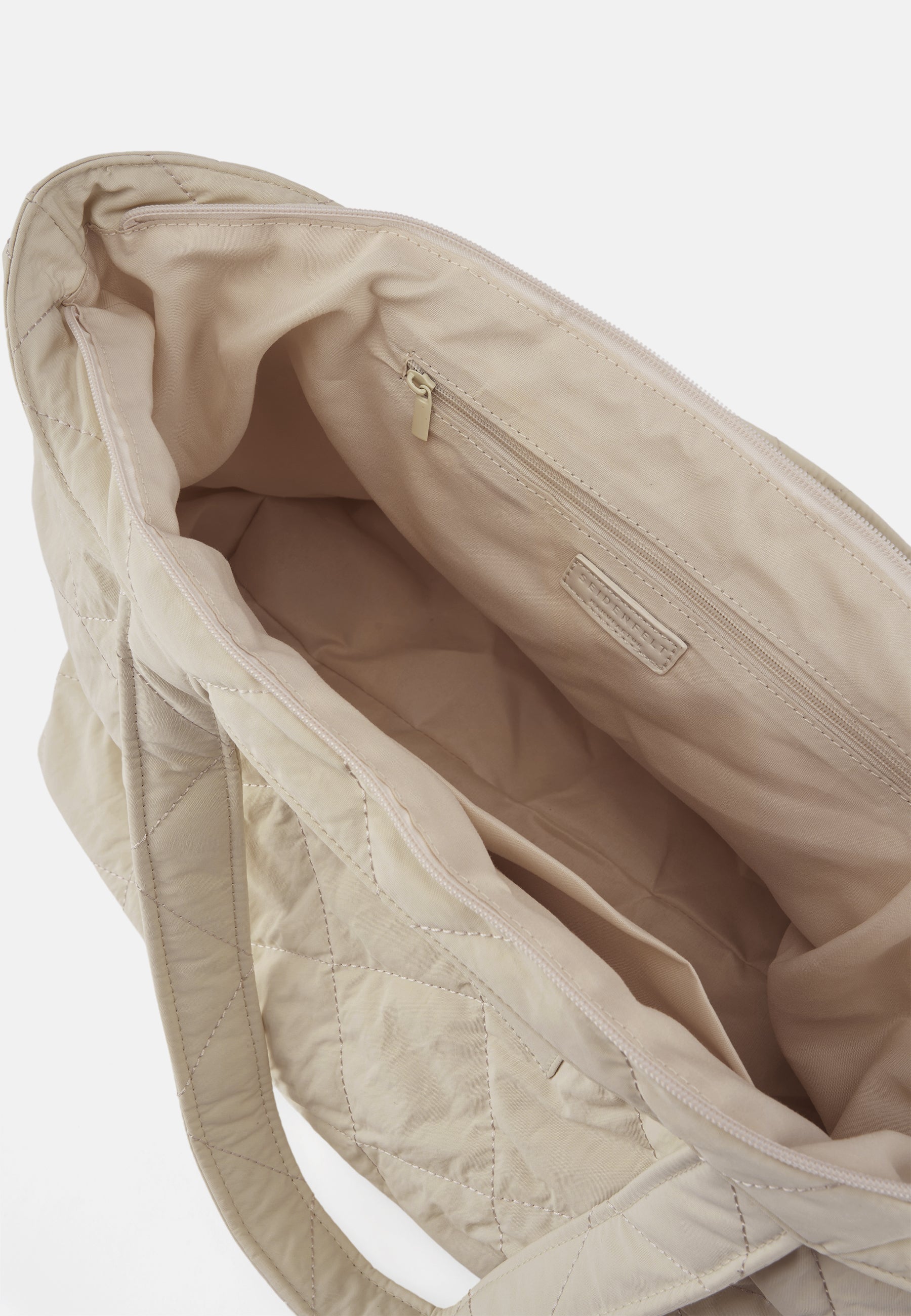Seidenfelt - Handtaschen>Damen>Kunstledertaschen>Shopper Taschen - Hetta Big Tote - black / OS-buttermilk / OS-chai latte / OS-ice blue / OS