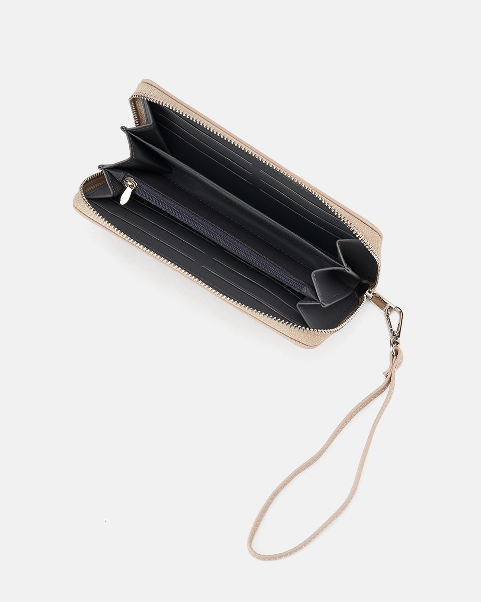 Seidenfelt - Wallets - Smilla - croco print black / OS-glossy black / OS-summer stone / OS-soft cream / OS-khaki / OS