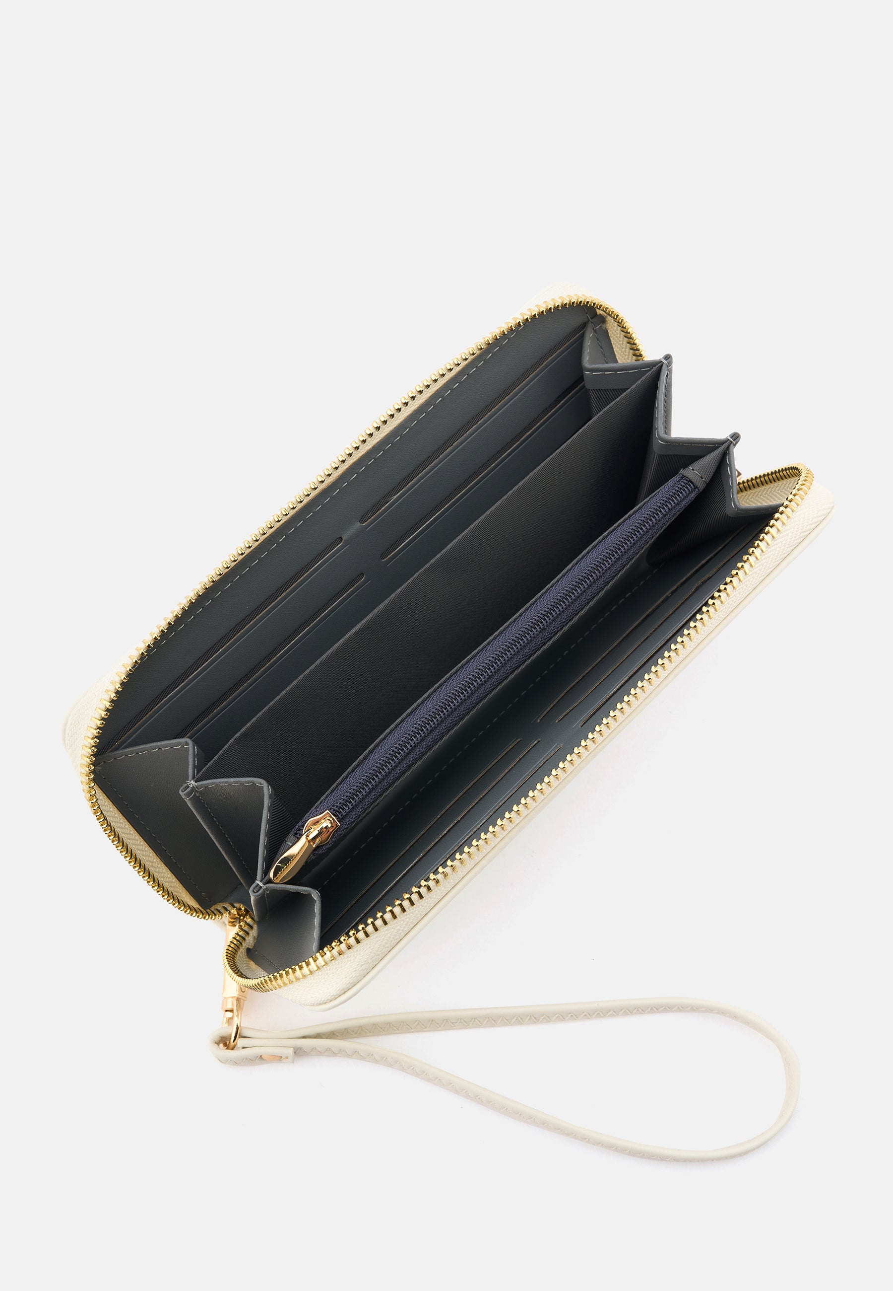 Seidenfelt - Wallets - Smilla - croco print black / OS-glossy black / OS-summer stone / OS-soft cream / OS-khaki / OS