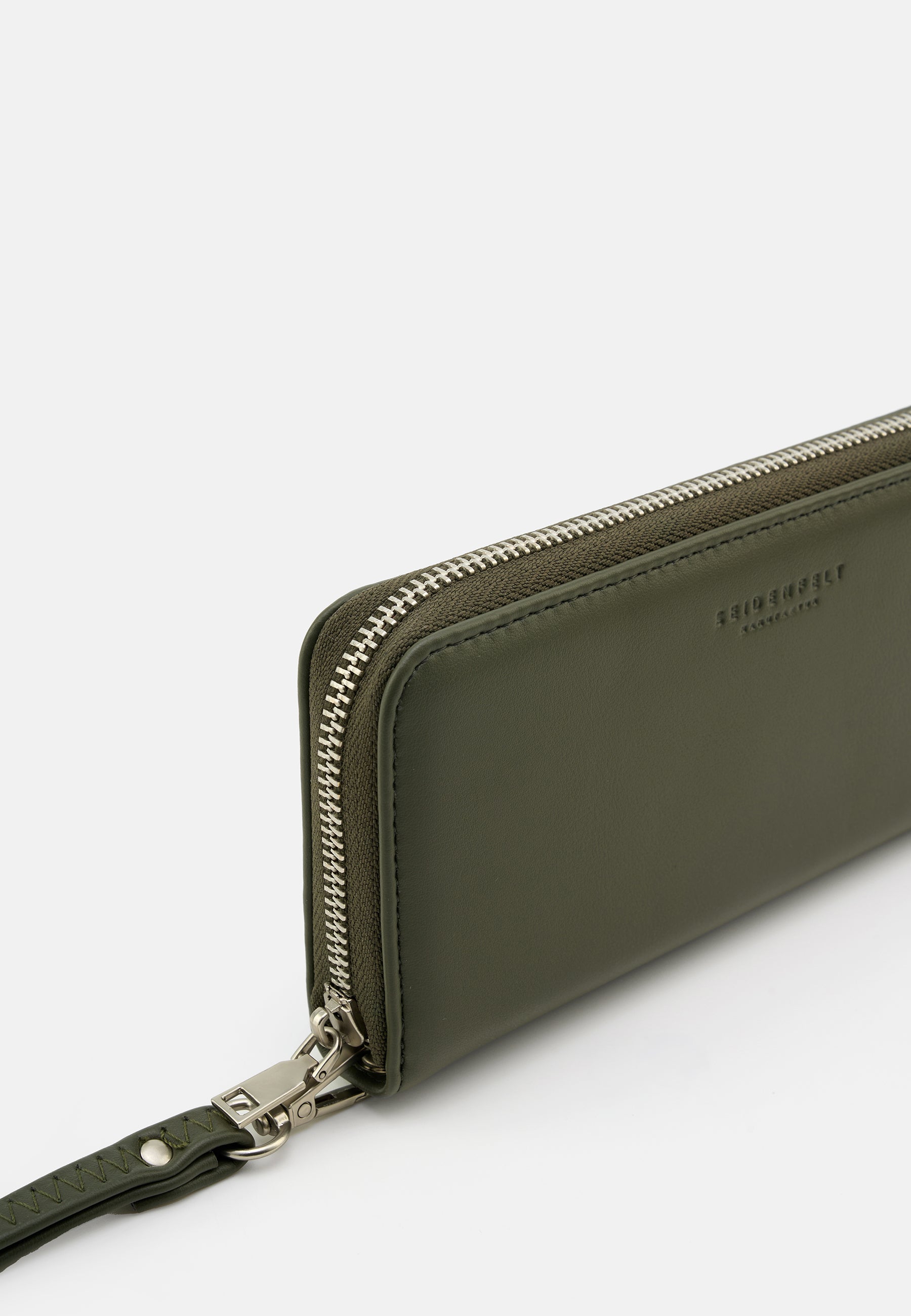 Seidenfelt - Wallets - Smilla - croco print black / OS-glossy black / OS-summer stone / OS-soft cream / OS-khaki / OS