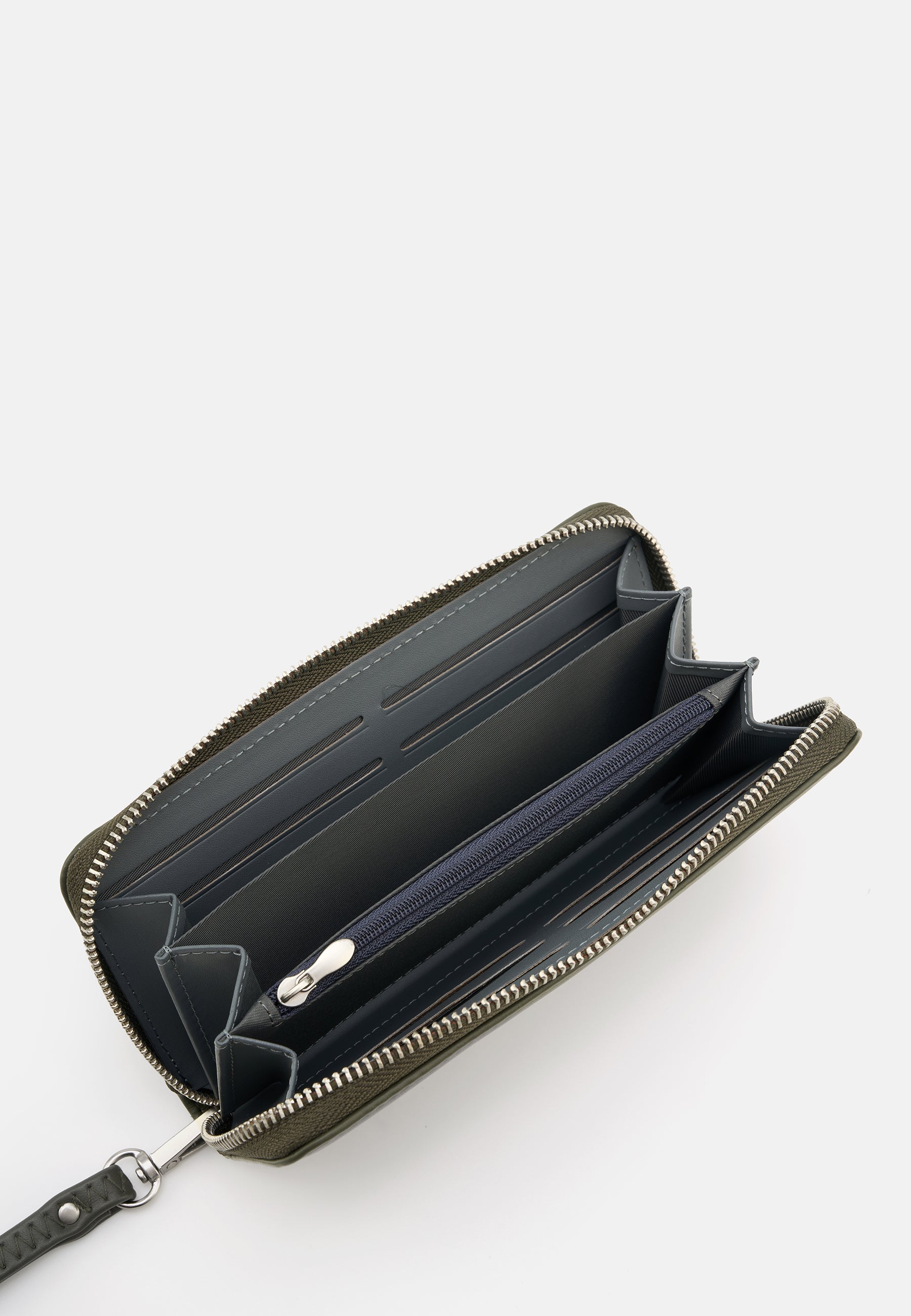 Seidenfelt - Wallets - Smilla - croco print black / OS-glossy black / OS-summer stone / OS-soft cream / OS-khaki / OS