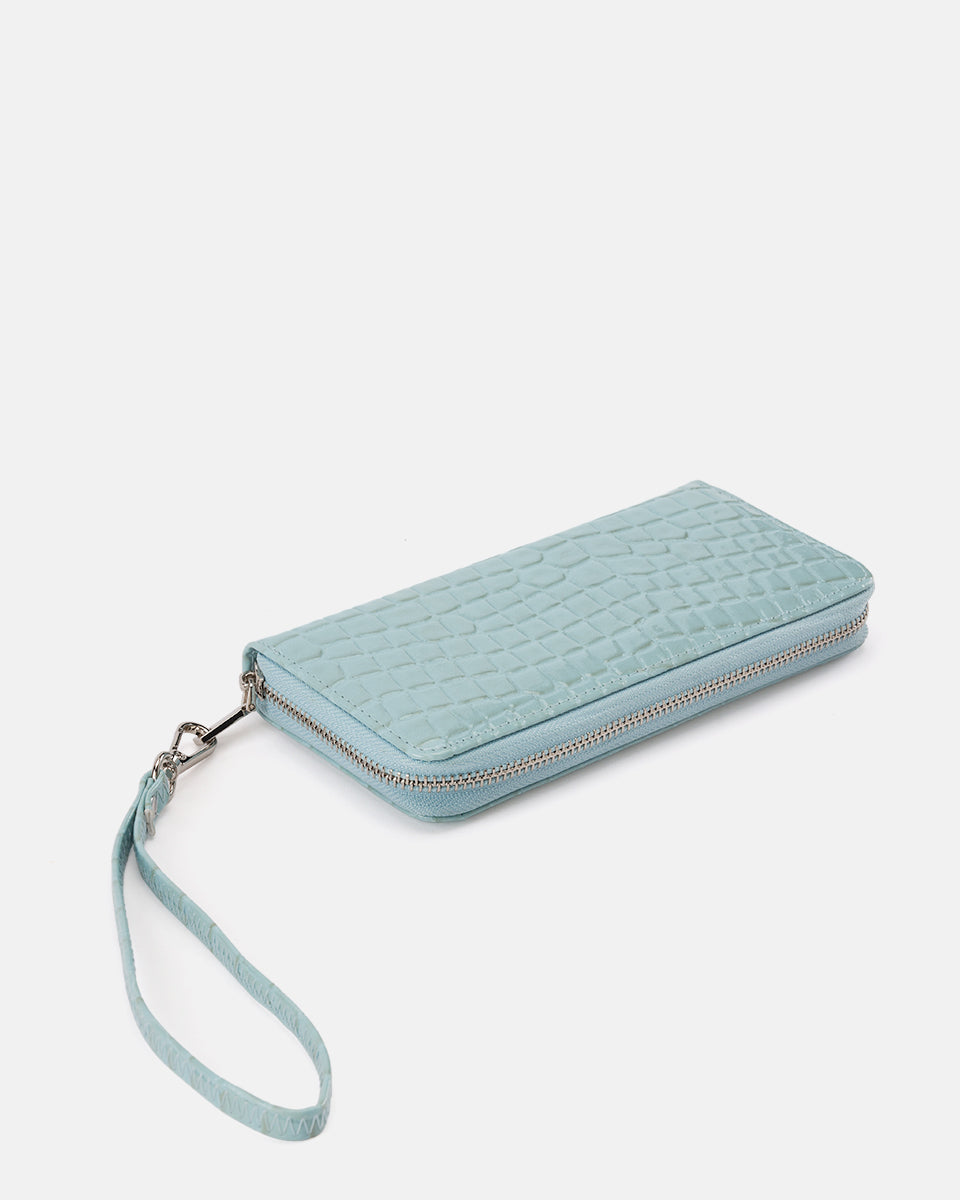 Seidenfelt - Wallets - Smilla - croco print black / OS-glossy black / OS-summer stone / OS-soft cream / OS-khaki / OS