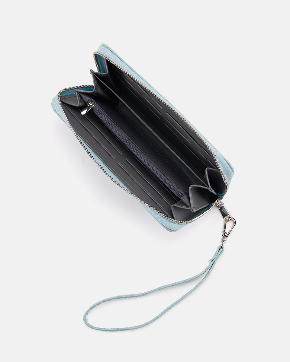 Seidenfelt - Wallets - Smilla - croco print black / OS-glossy black / OS-summer stone / OS-soft cream / OS-khaki / OS