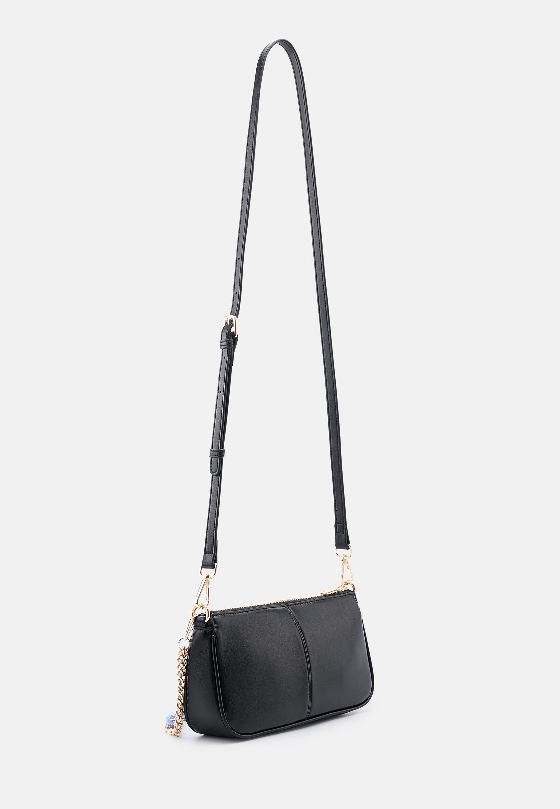 Seidenfelt - Bags - Deje Crossbag - Light Bubble Gum / OS-black / OS