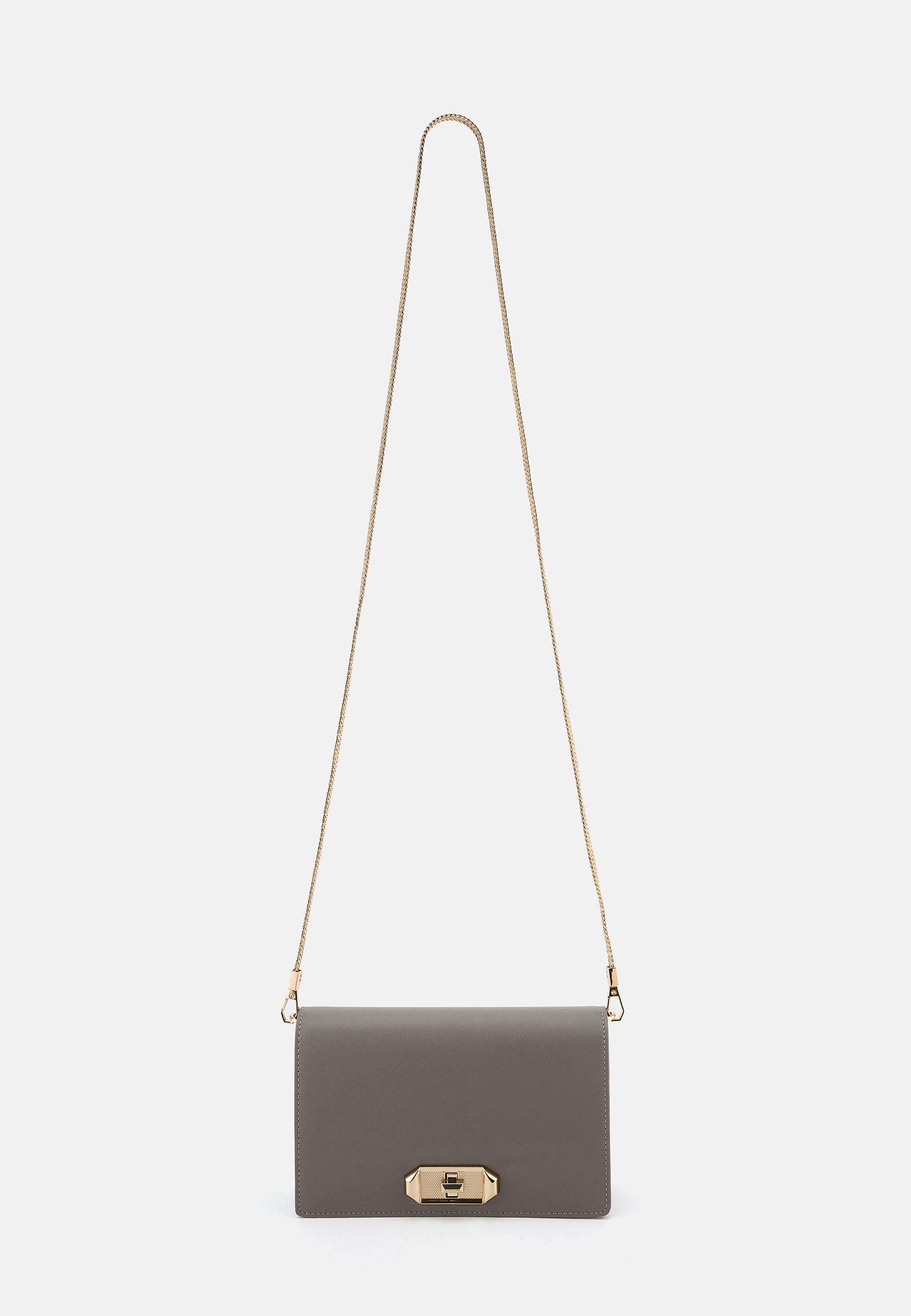 Eiby Clutch stone grey OS
