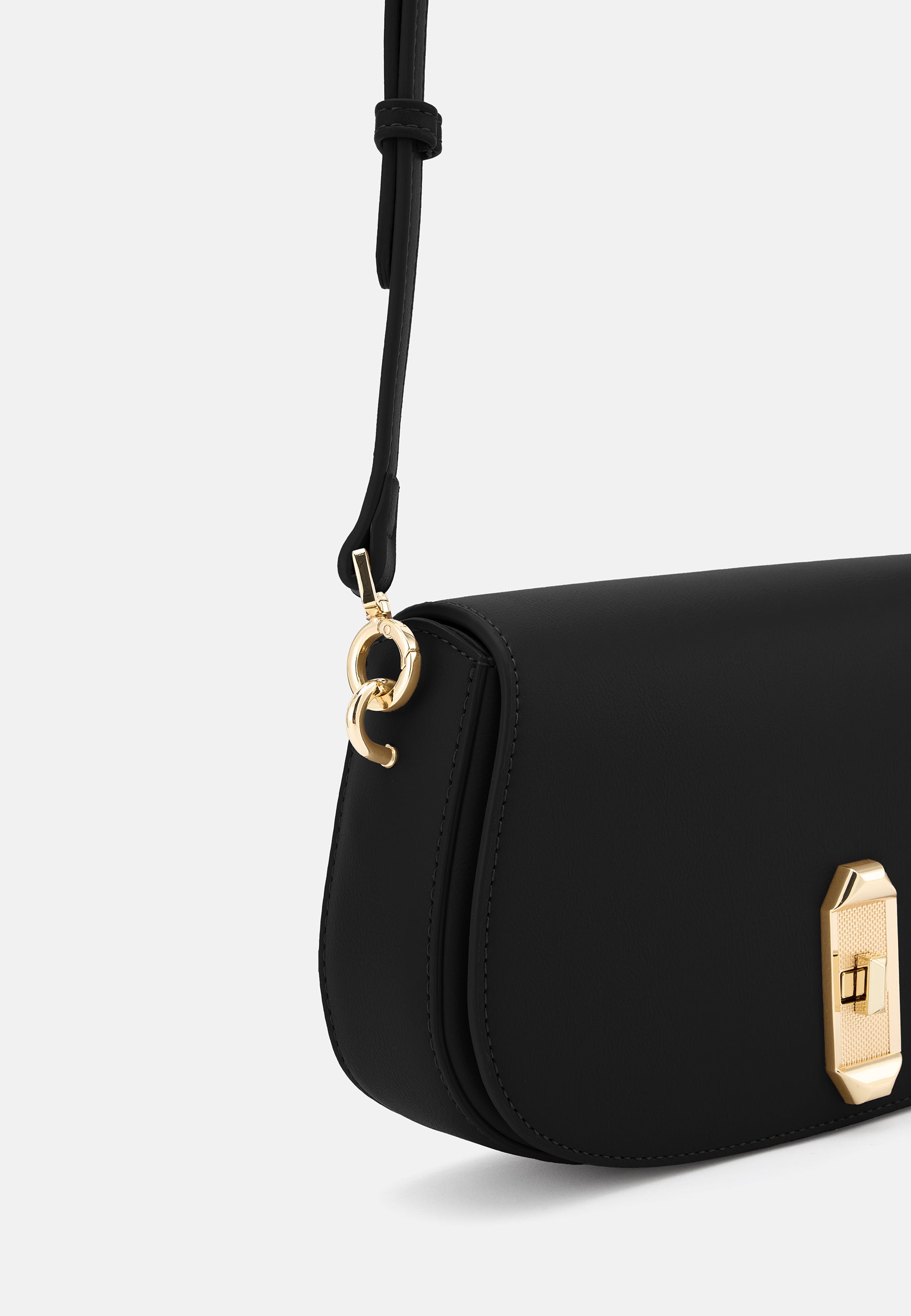 Seidenfelt - Bags - Eiby Crossbag - black / OS-dark chocolate / OS-stone grey / OS-khaki green / OS