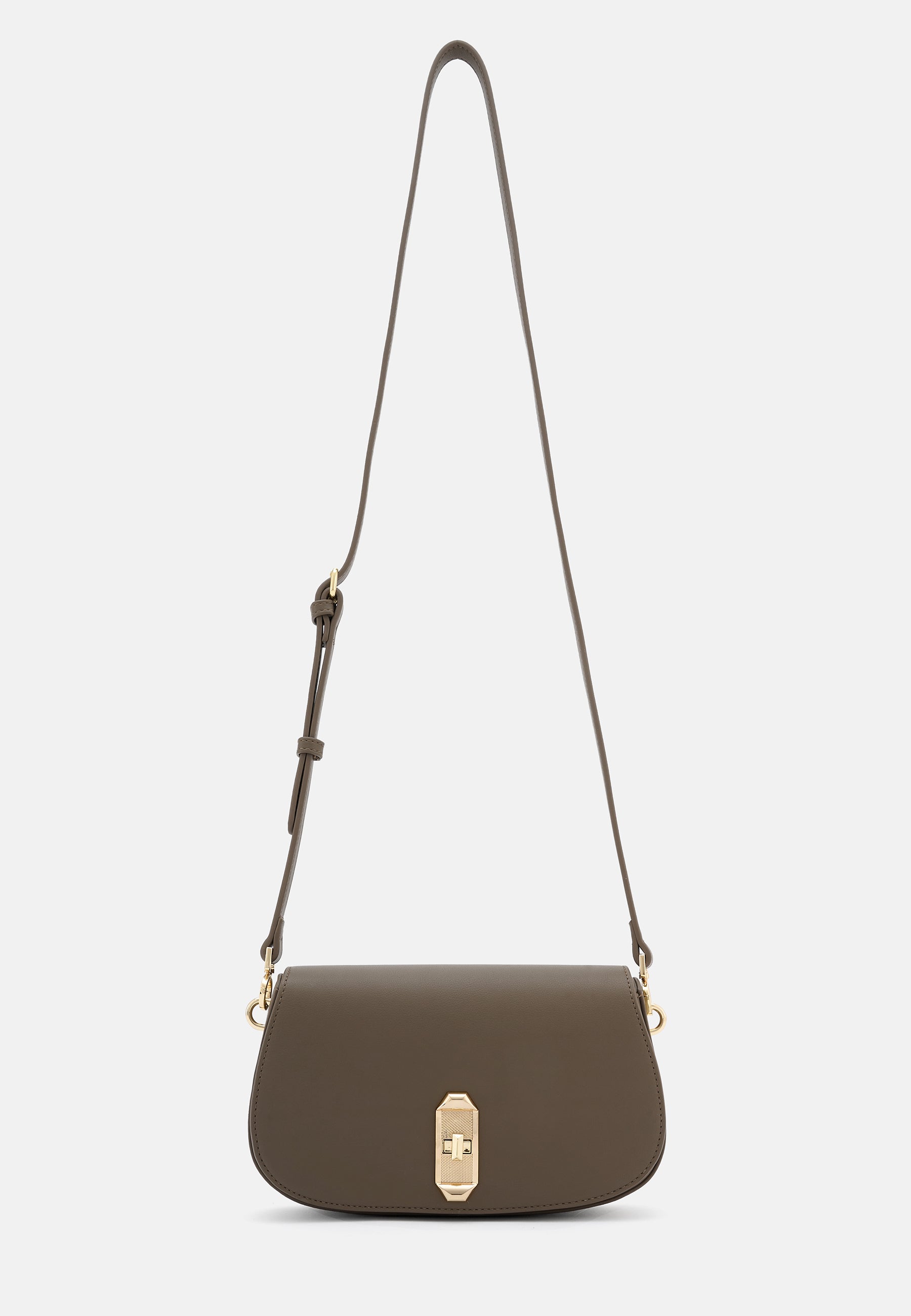 Seidenfelt - Bags - Eiby Crossbag - black / OS-dark chocolate / OS-stone grey / OS-khaki green / OS