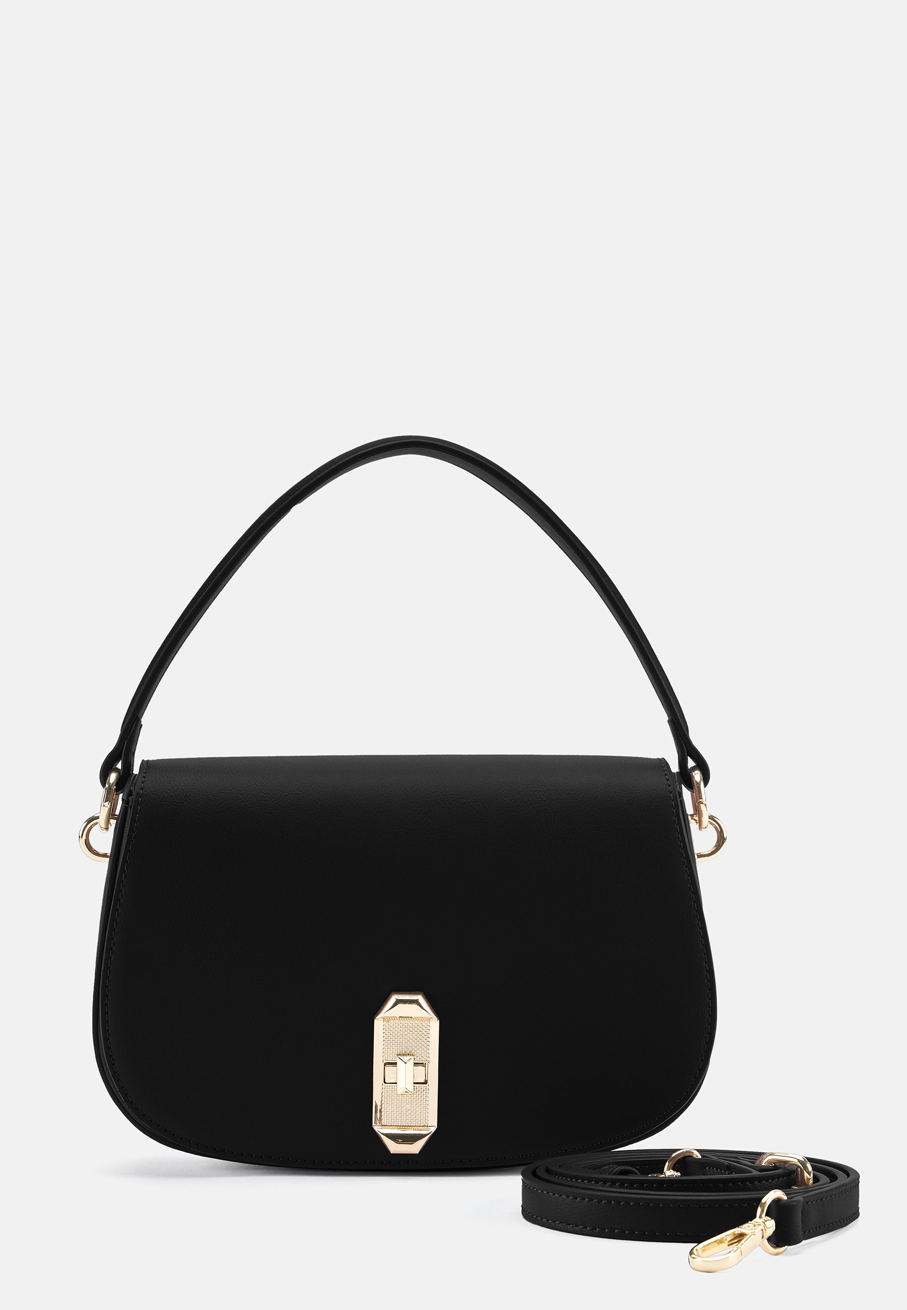 Seidenfelt - Bags - Eiby Shoulderbag - black / OS-dark chocolate / OS-stone grey / OS-khaki green / OS