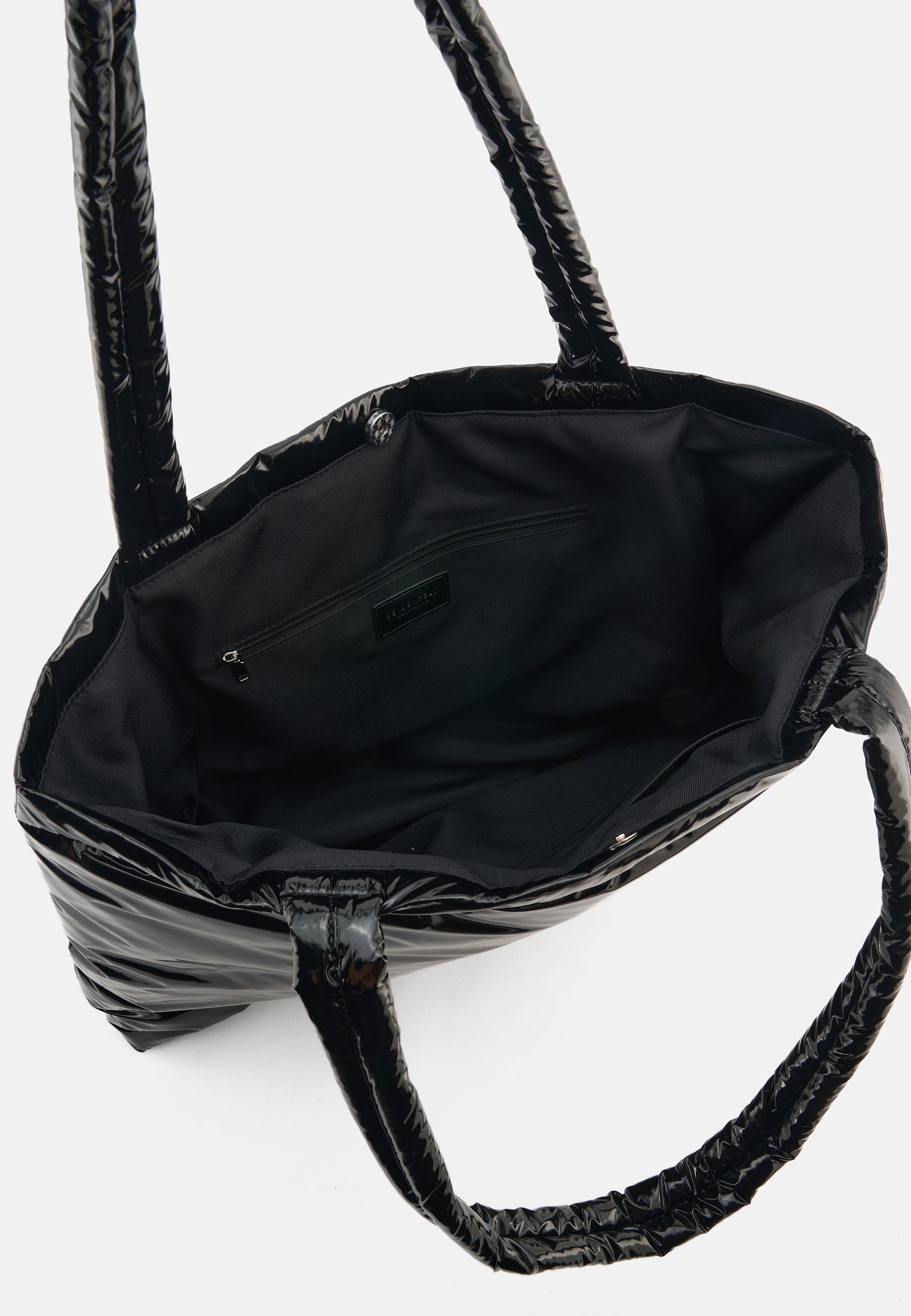 Glossy Nylon Norrlida Shopper black OS