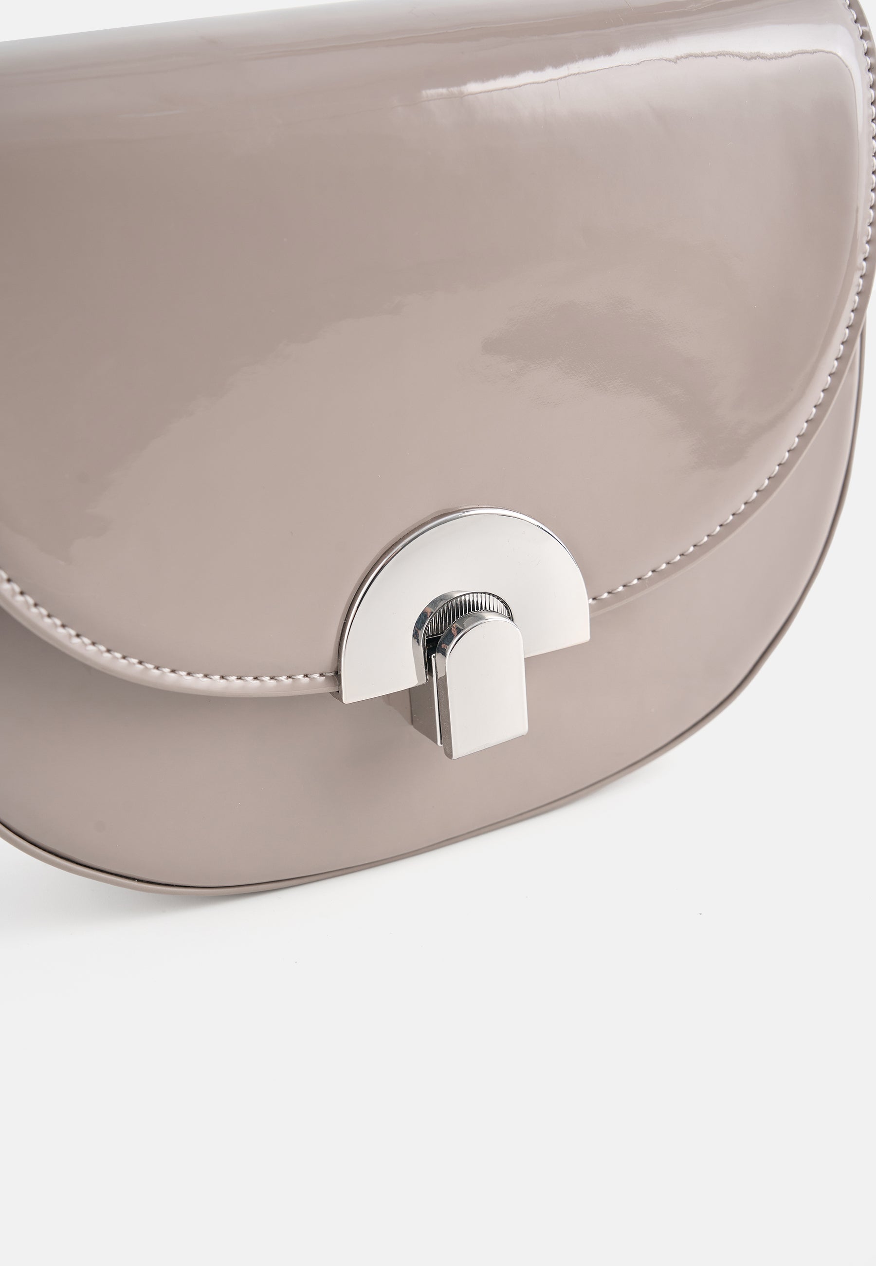 Seidenfelt - Bags - Grenaa Saddle - grey / OS-khaki / OS