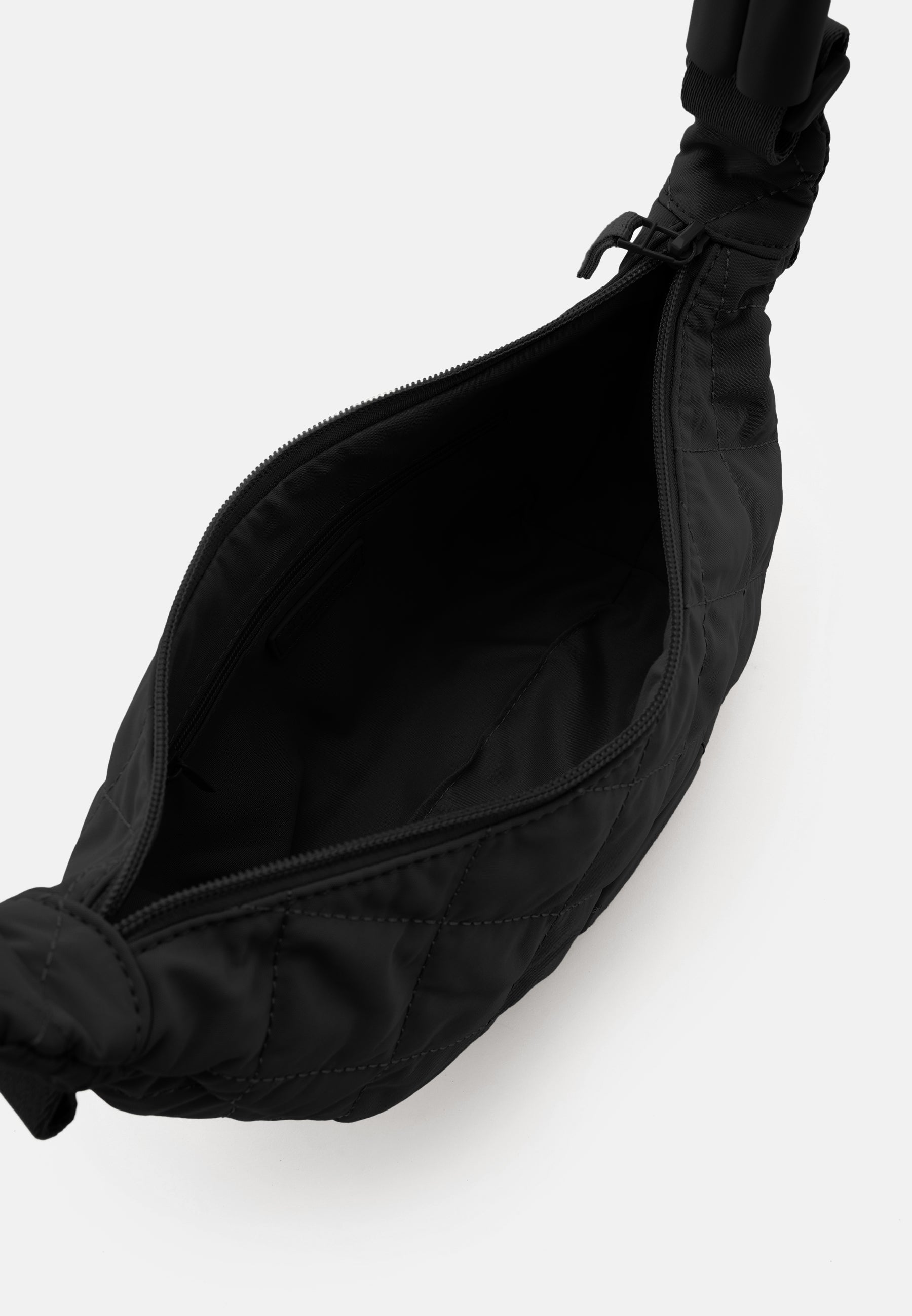 Seidenfelt - Bags - Hetta Halfmoon Bag - black / OS-Greige Khaki / OS-cool grey / OS-soft toffee / OS