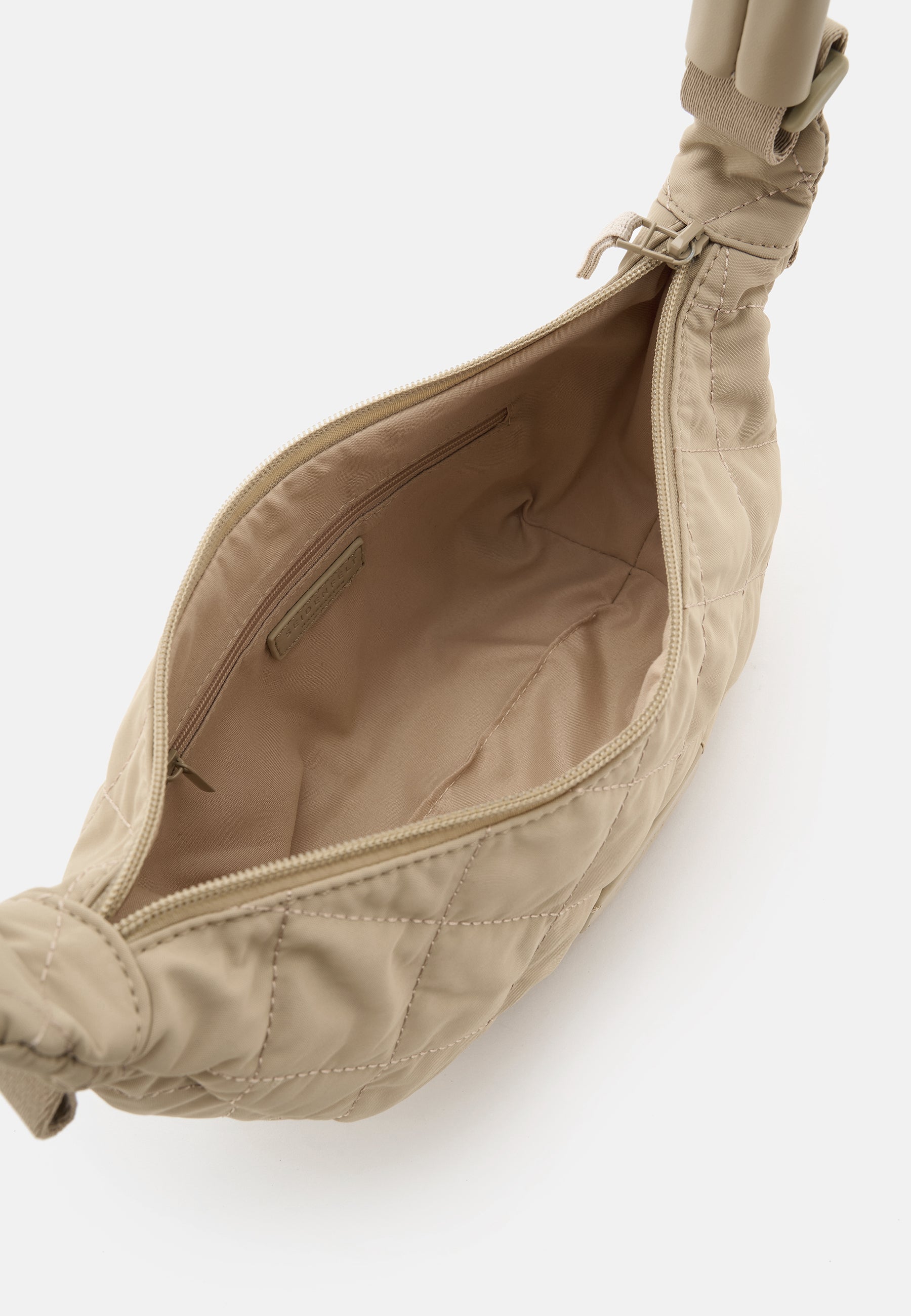 Seidenfelt - Bags - Hetta Halfmoon Bag - black / OS-Greige Khaki / OS-cool grey / OS-soft toffee / OS
