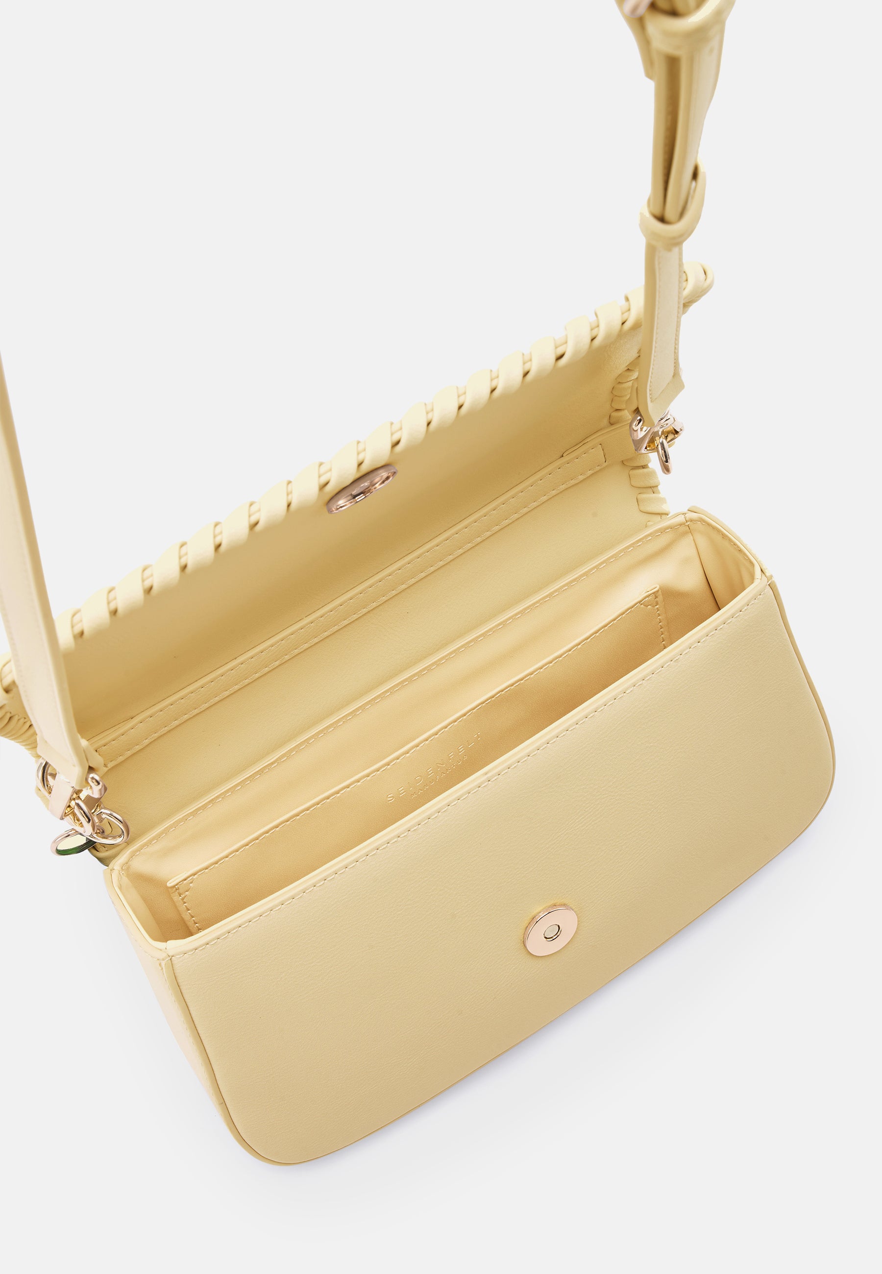 Seidenfelt - Bags - Liljendal Handbag - beige / OS-black / OS-butter yellow / OS-matcha green / OS