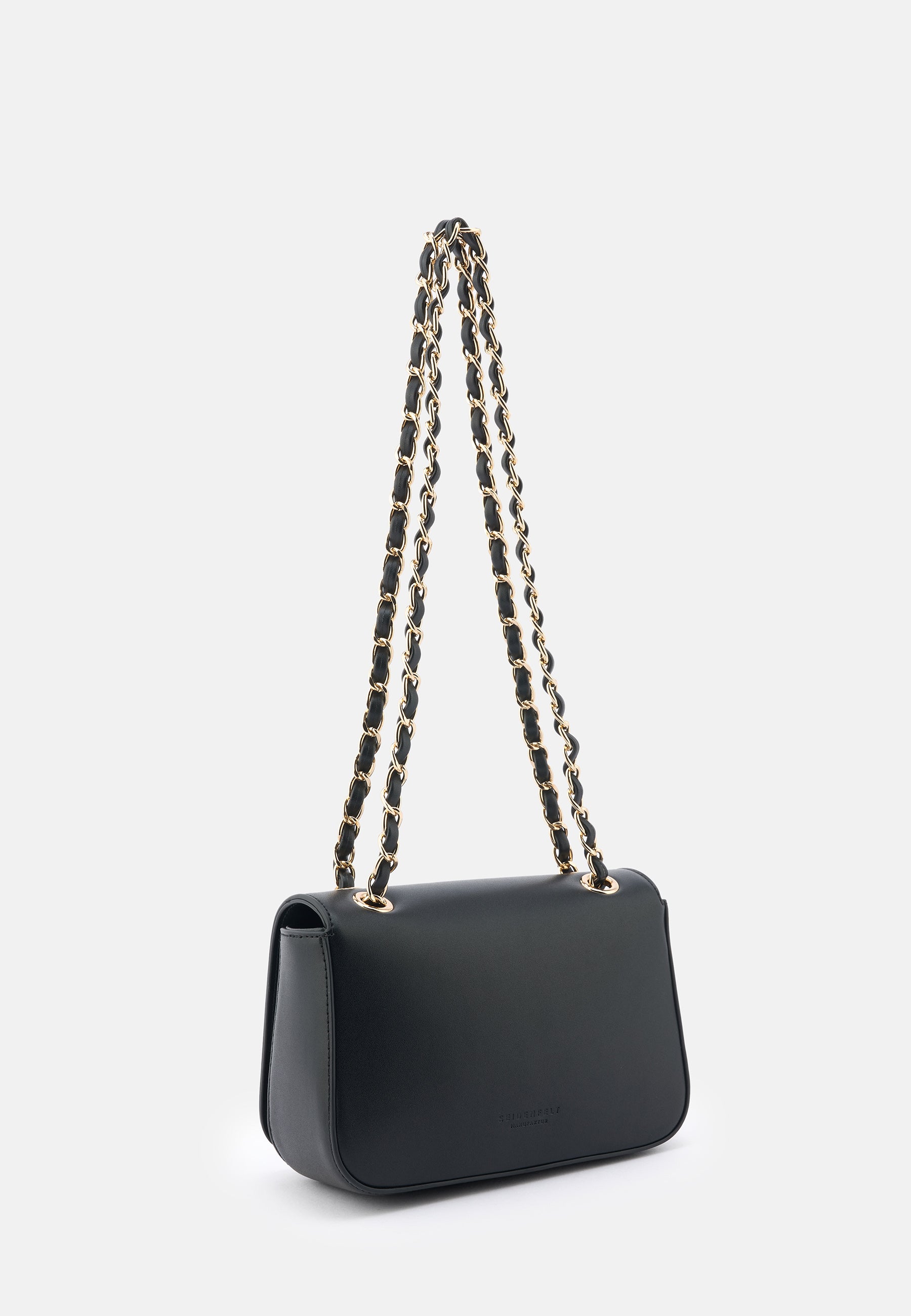 Seidenfelt - Bags - Lilla Edet Crossbag - black / OS-sea salt blue / OS-milky white / OS