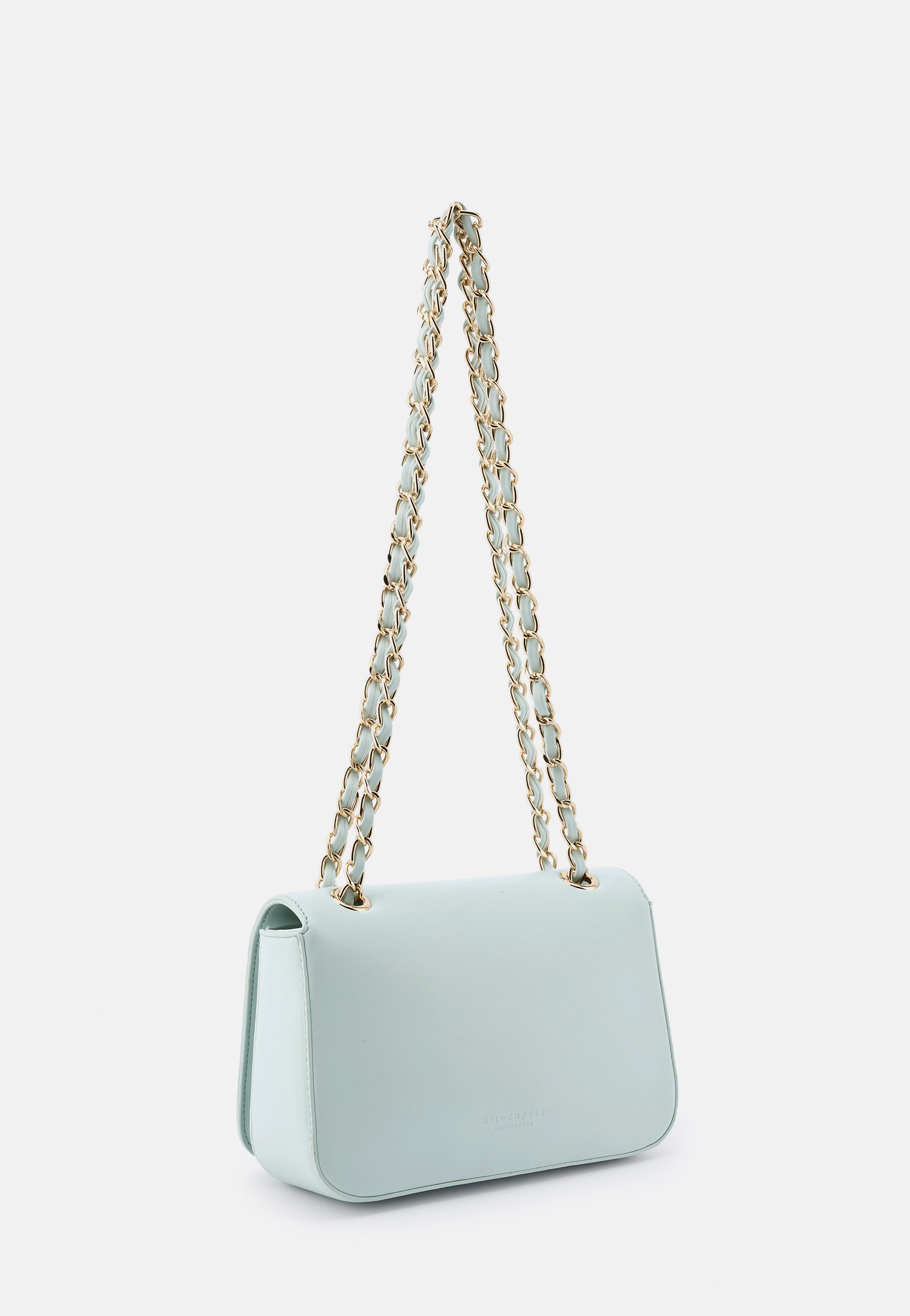 Seidenfelt - Bags - Lilla Edet Crossbag - black / OS-sea salt blue / OS-milky white / OS