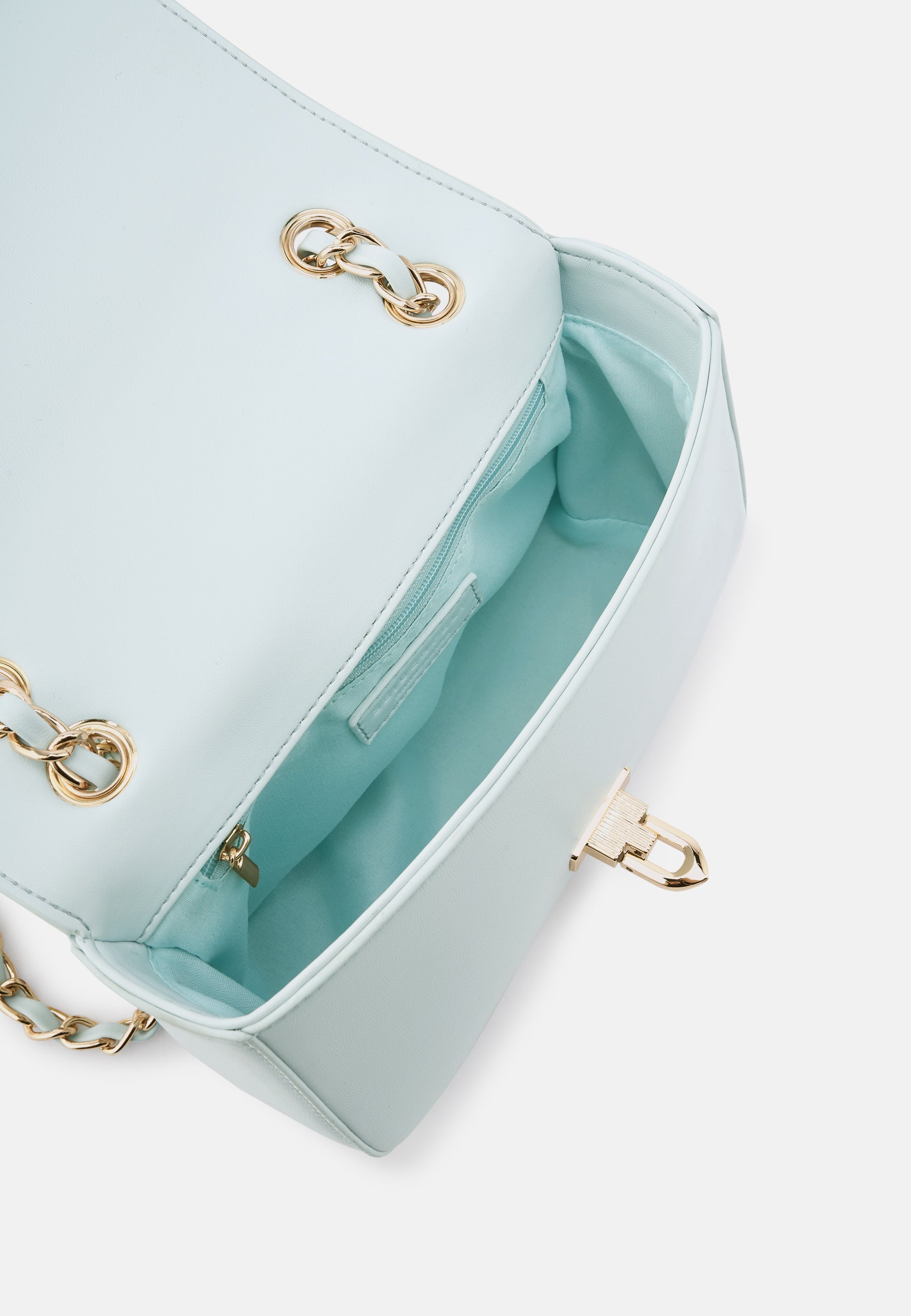 Seidenfelt - Bags - Lilla Edet Crossbag - black / OS-sea salt blue / OS-milky white / OS