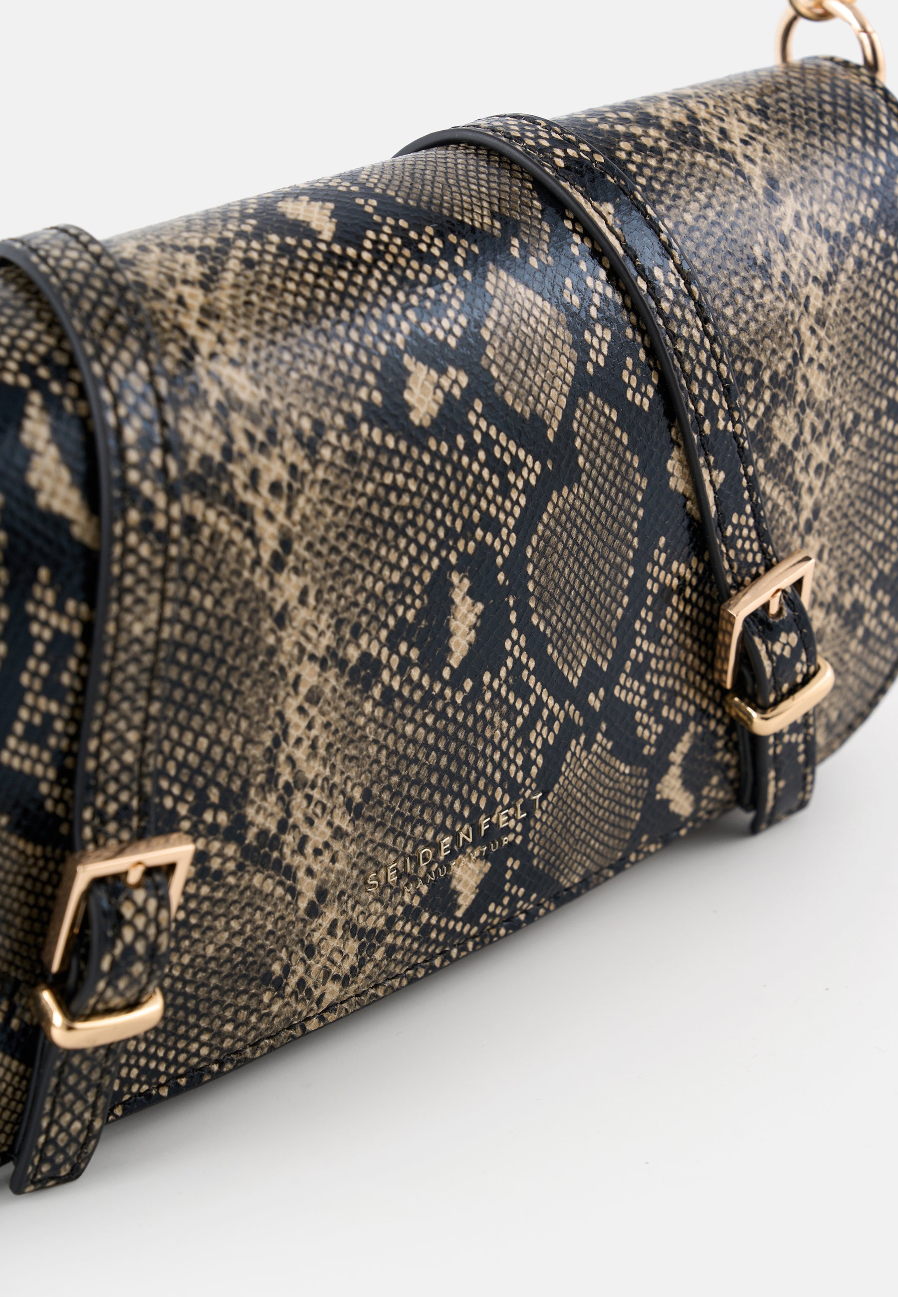 Lilleby Crossbag reptile beige OS