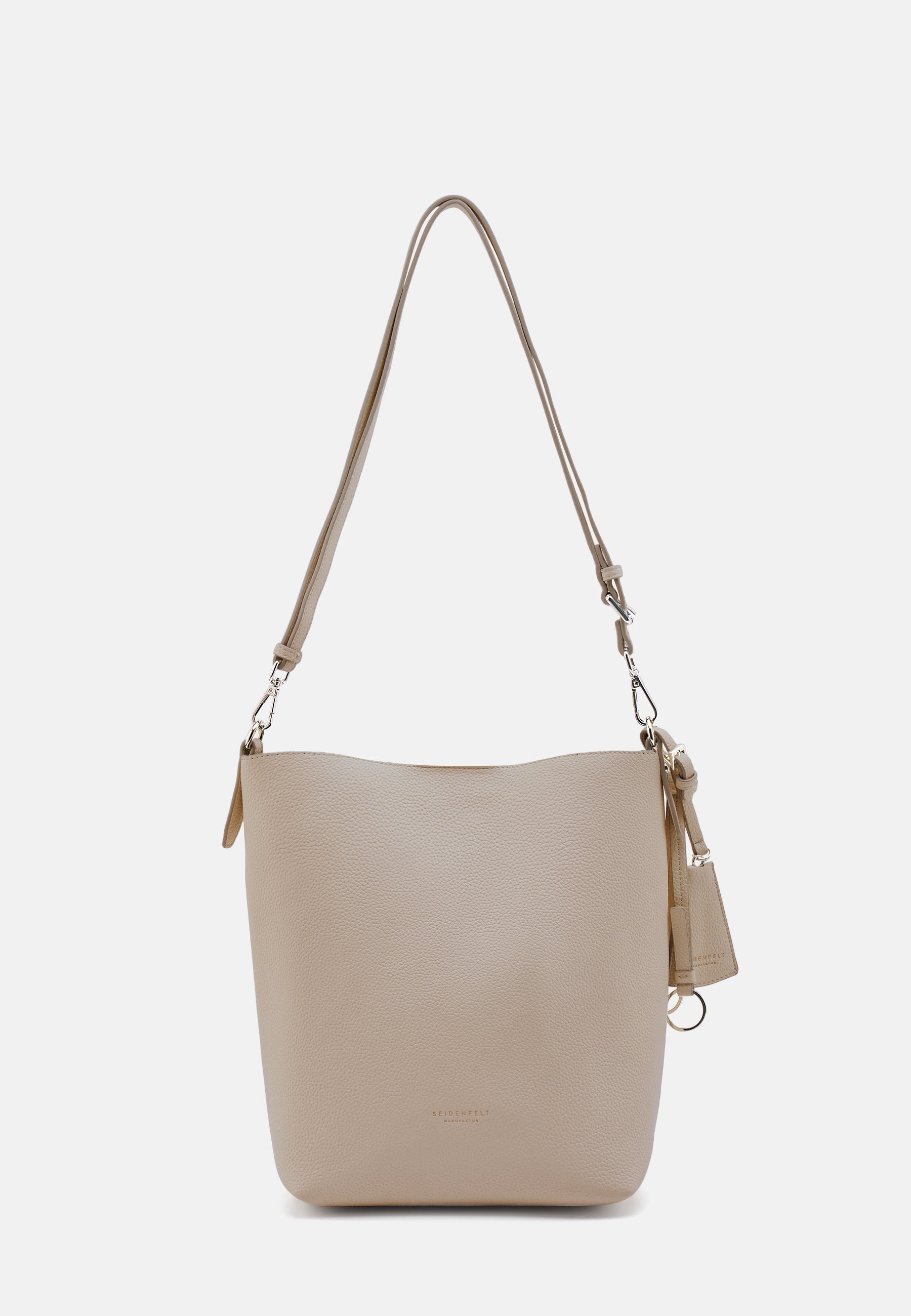 Seidenfelt - Bags - Lohja Hobo - black / OS-beige / OS-Cool Taupe / OS