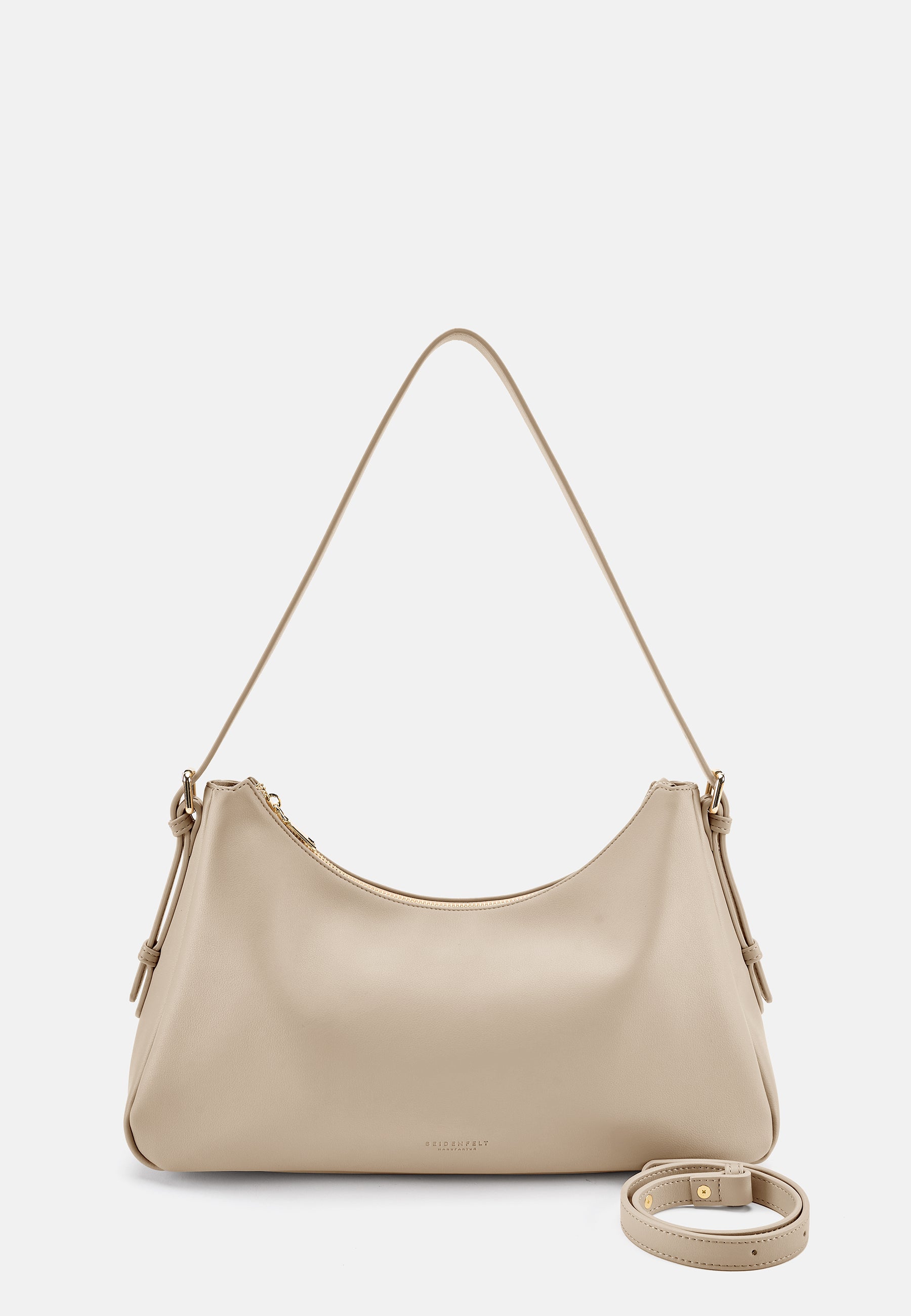 Seidenfelt - Bags - Nelma Shoulderbag - black / OS-toffee / OS-warm beige / OS