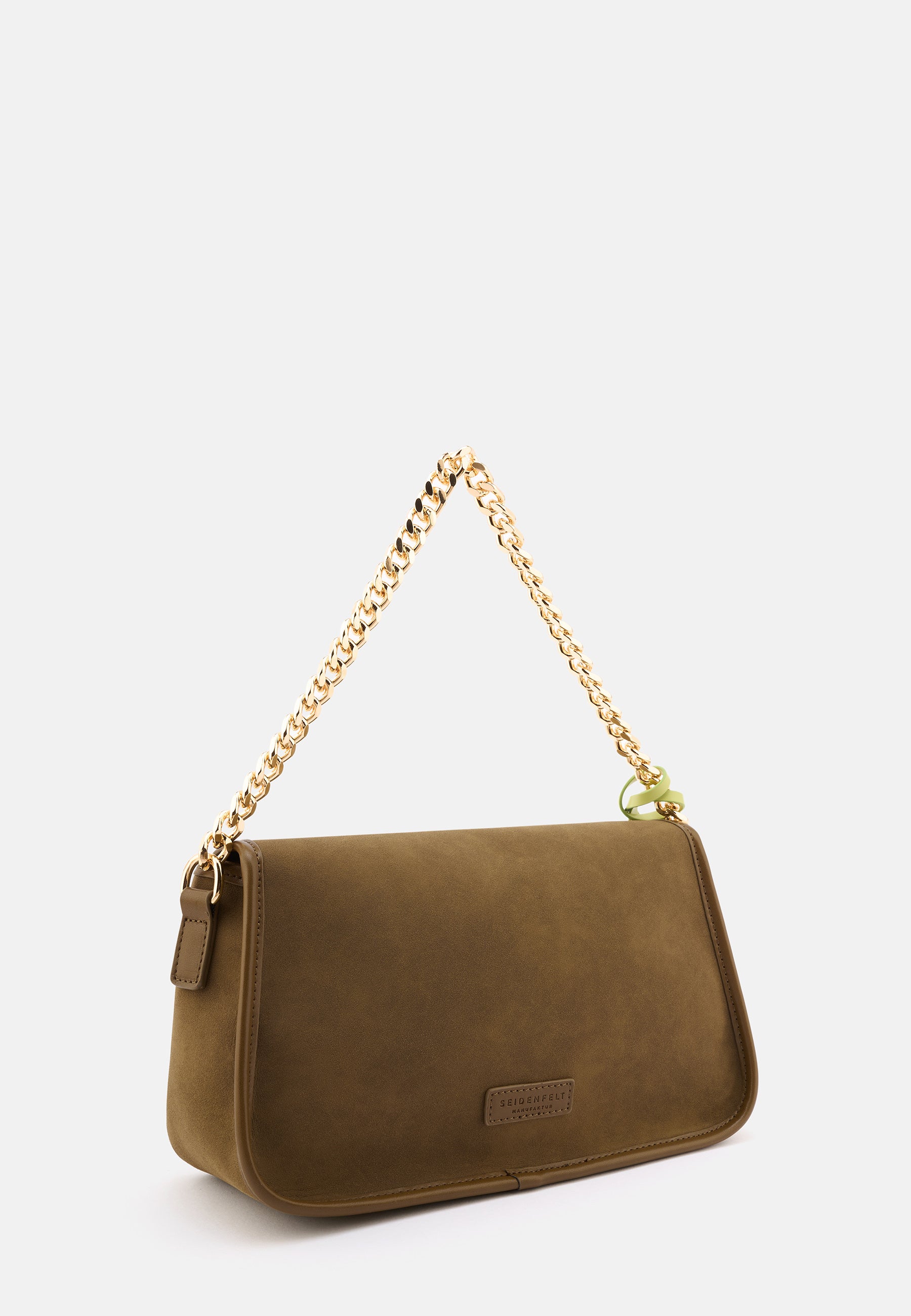 Seidenfelt - Bags - Nibe Crossbag - black / OS-sweet caramel / OS-olive / OS