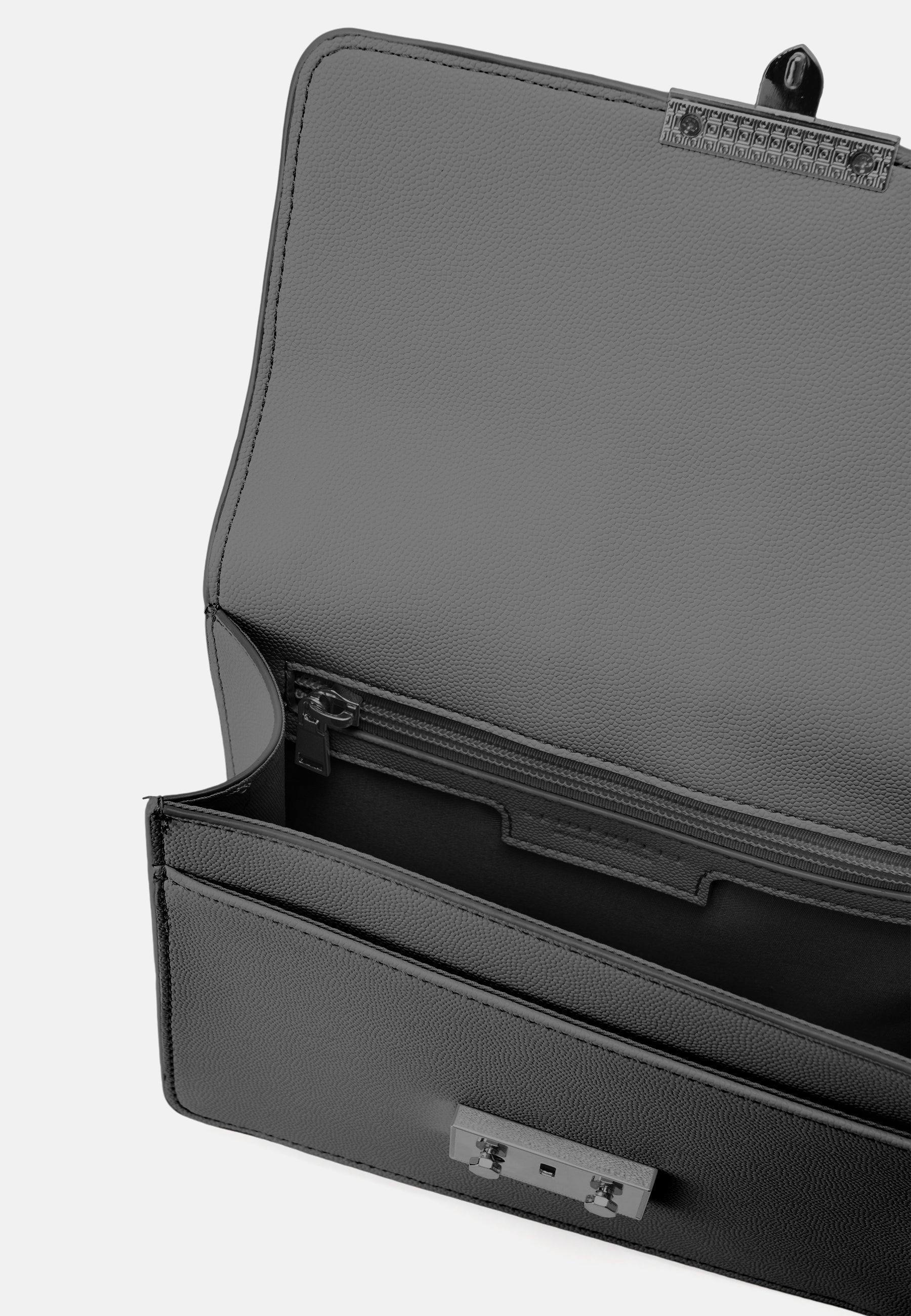 Seidenfelt - Bags - Roros - black / silver / OS-croco print black / OS-black / black / OS-black / gold / OS-cream / OS-buttermilk / OS-glossy sand / OS-warm stone / OS-pistachio / OS-croco print ice blue / OS