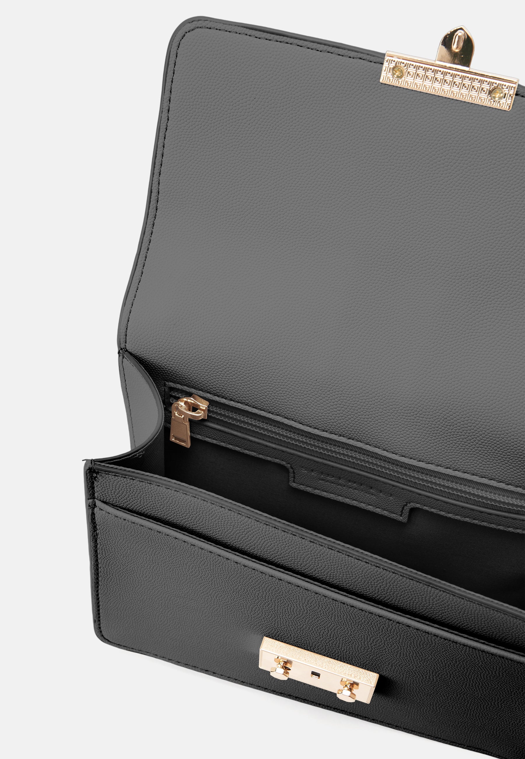 Seidenfelt - Bags - Roros - black / silver / OS-croco print black / OS-black / black / OS-black / gold / OS-cream / OS-buttermilk / OS-glossy sand / OS-warm stone / OS-pistachio / OS-croco print ice blue / OS