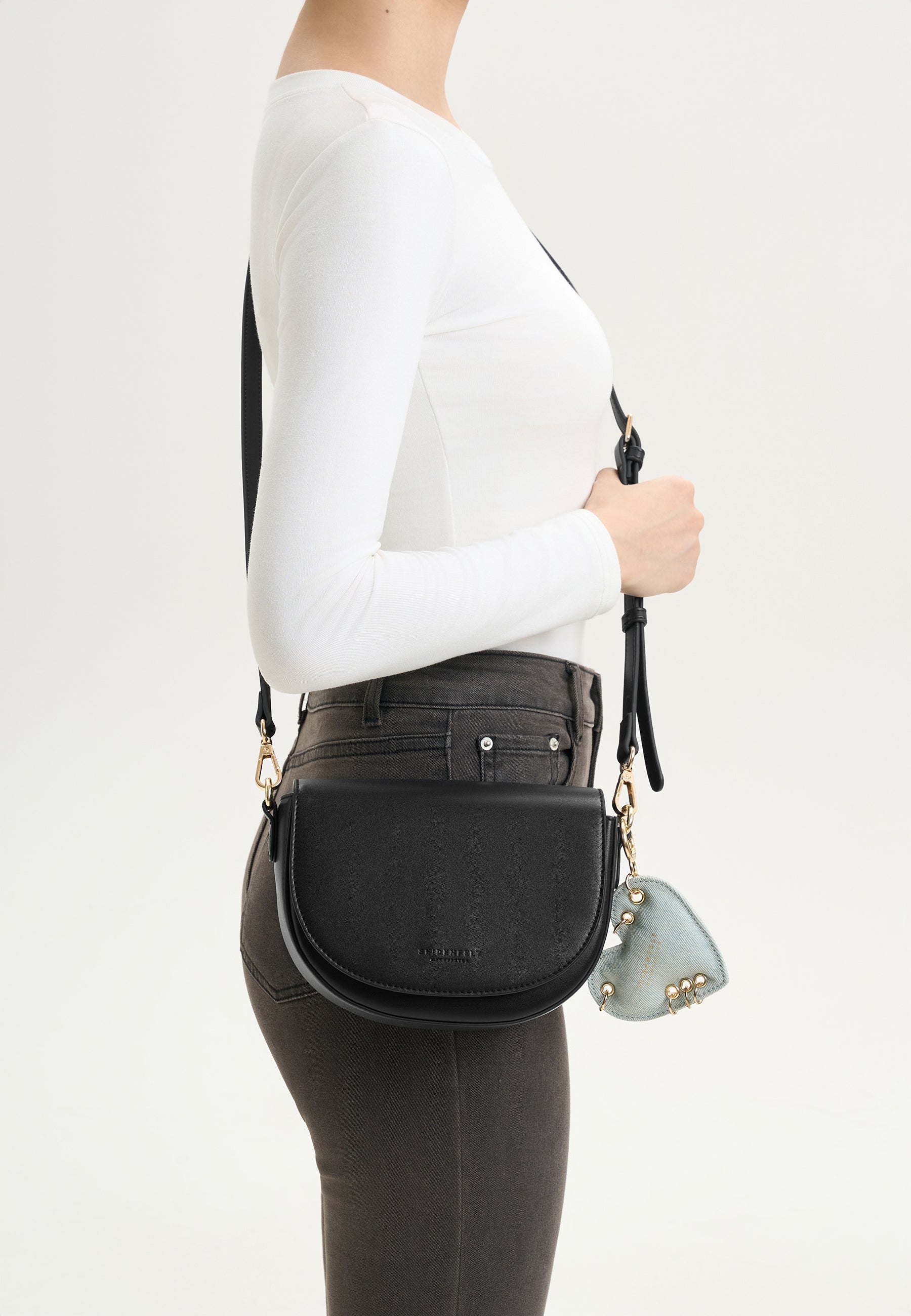Seidenfelt - Bags - Tahmela Saddle - black / OS