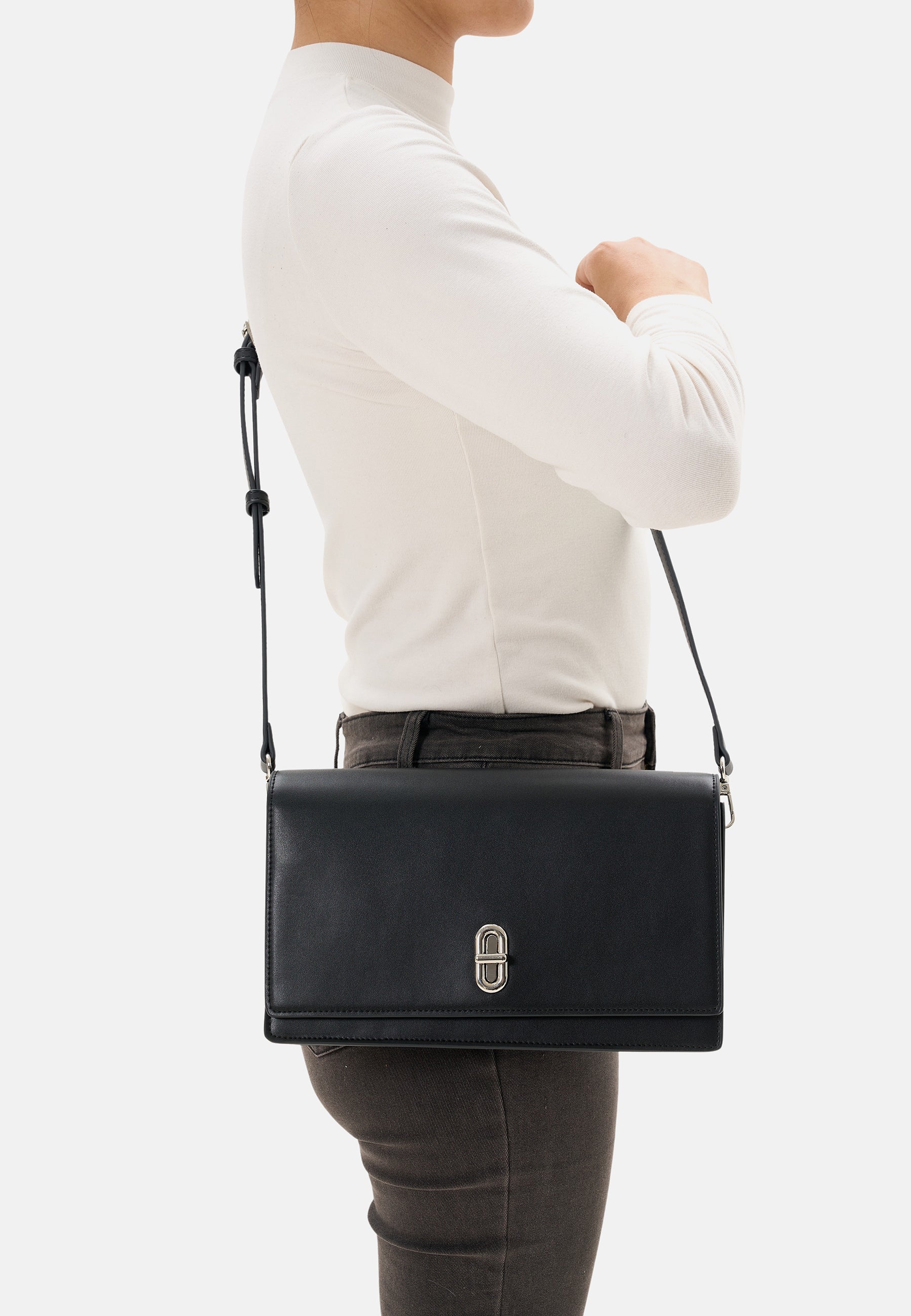 Seidenfelt - Handtaschen>Damen>Kunstledertaschen>Crossbody Taschen - Fjone Big Crossbag - zebra / OS