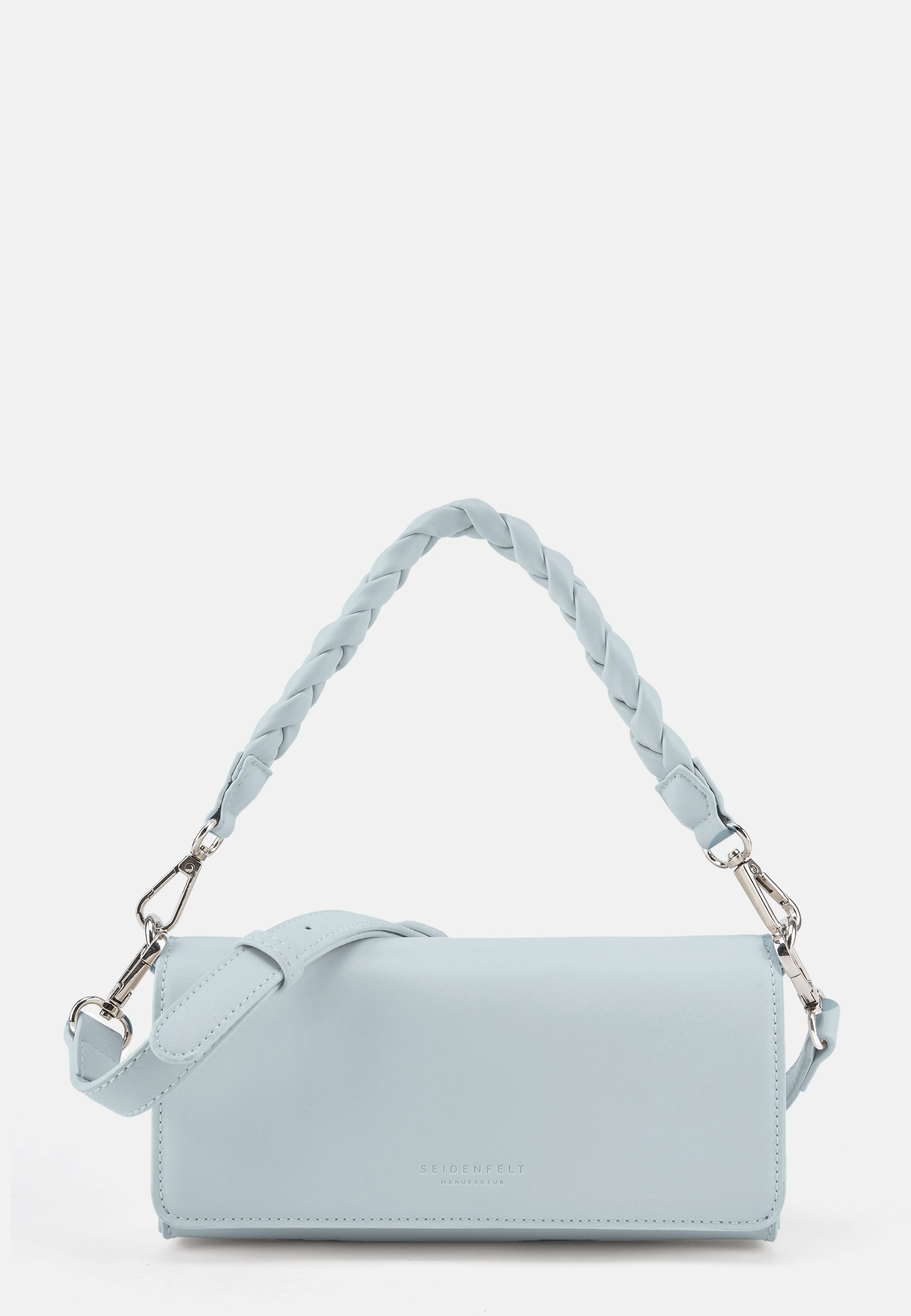 Seidenfelt - Handtaschen>Damen>Kunstledertaschen>Crossbody Taschen - Melbu Crossbag - black / OS-black / gold metal / OS-cream / OS-cream / gold metal / OS-ice blue / OS-powder rose / OS