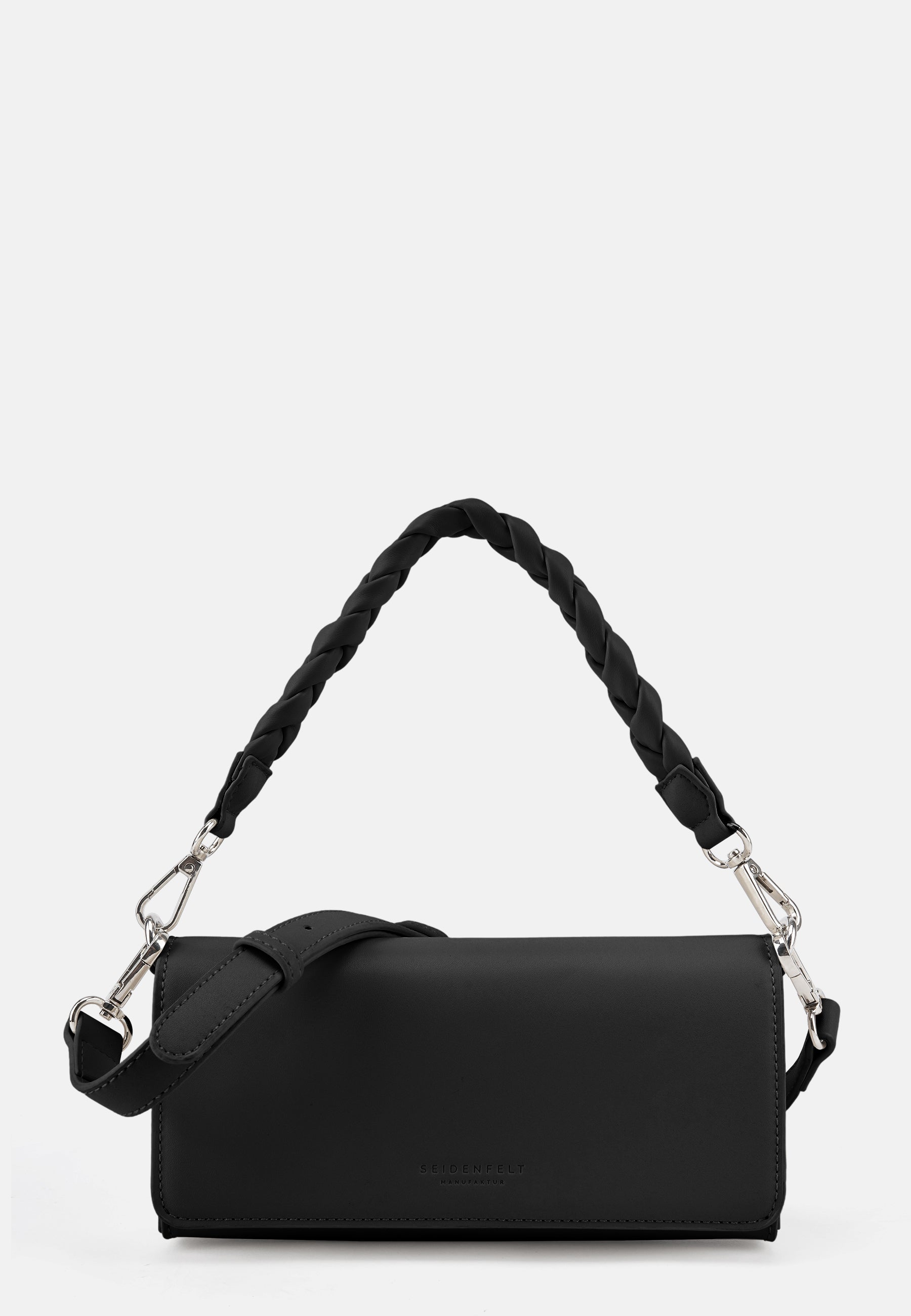 Seidenfelt - Handtaschen>Damen>Kunstledertaschen>Crossbody Taschen - Melbu Crossbag - black / OS-black / gold metal / OS-cream / OS-cream / gold metal / OS-ice blue / OS-powder rose / OS