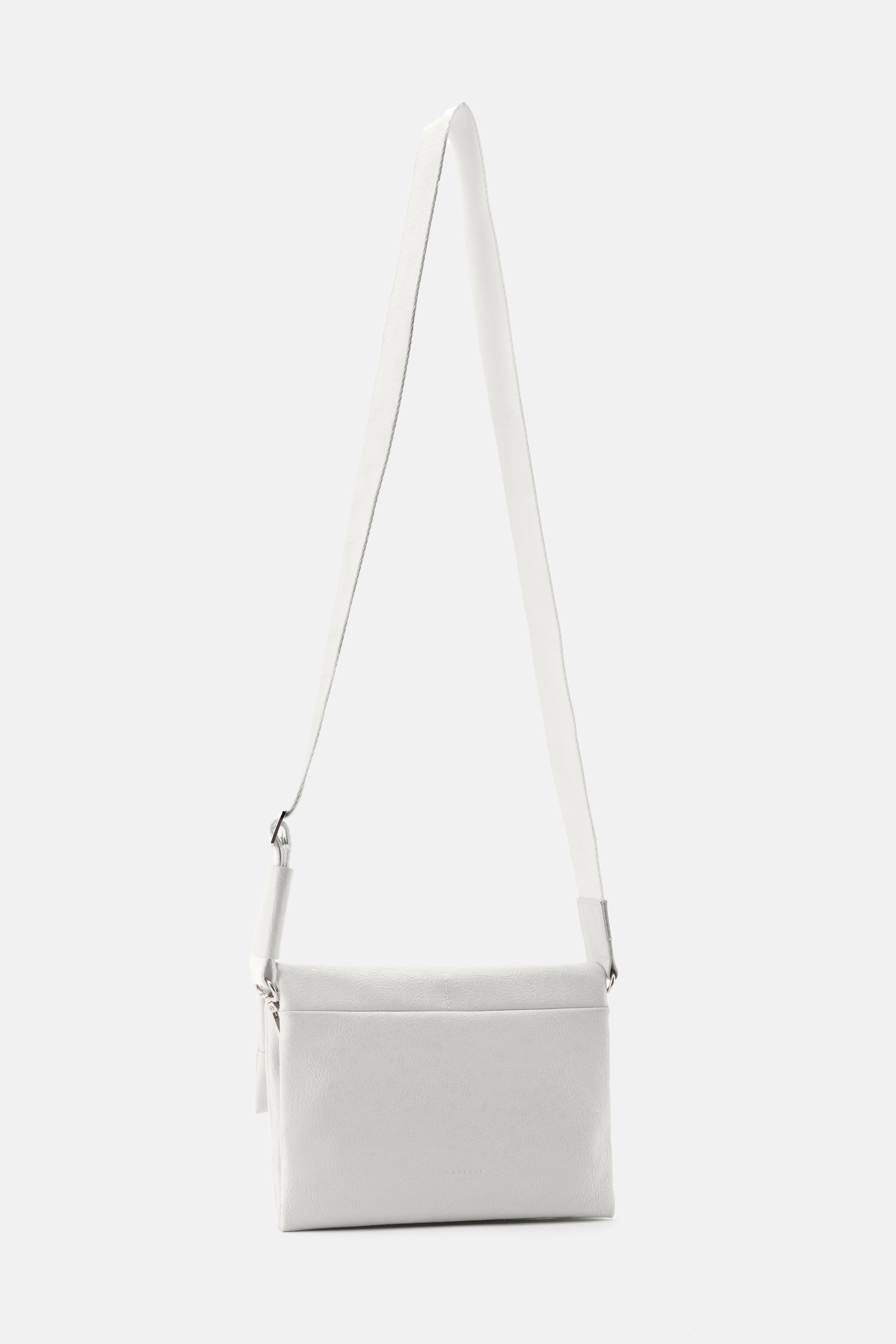 Seidenfelt - Handtaschen>Damen>Kunstledertaschen>Crossbody Taschen - Vejen Crossbag - glossy black / OS-glossy white / OS-glossy sand / OS