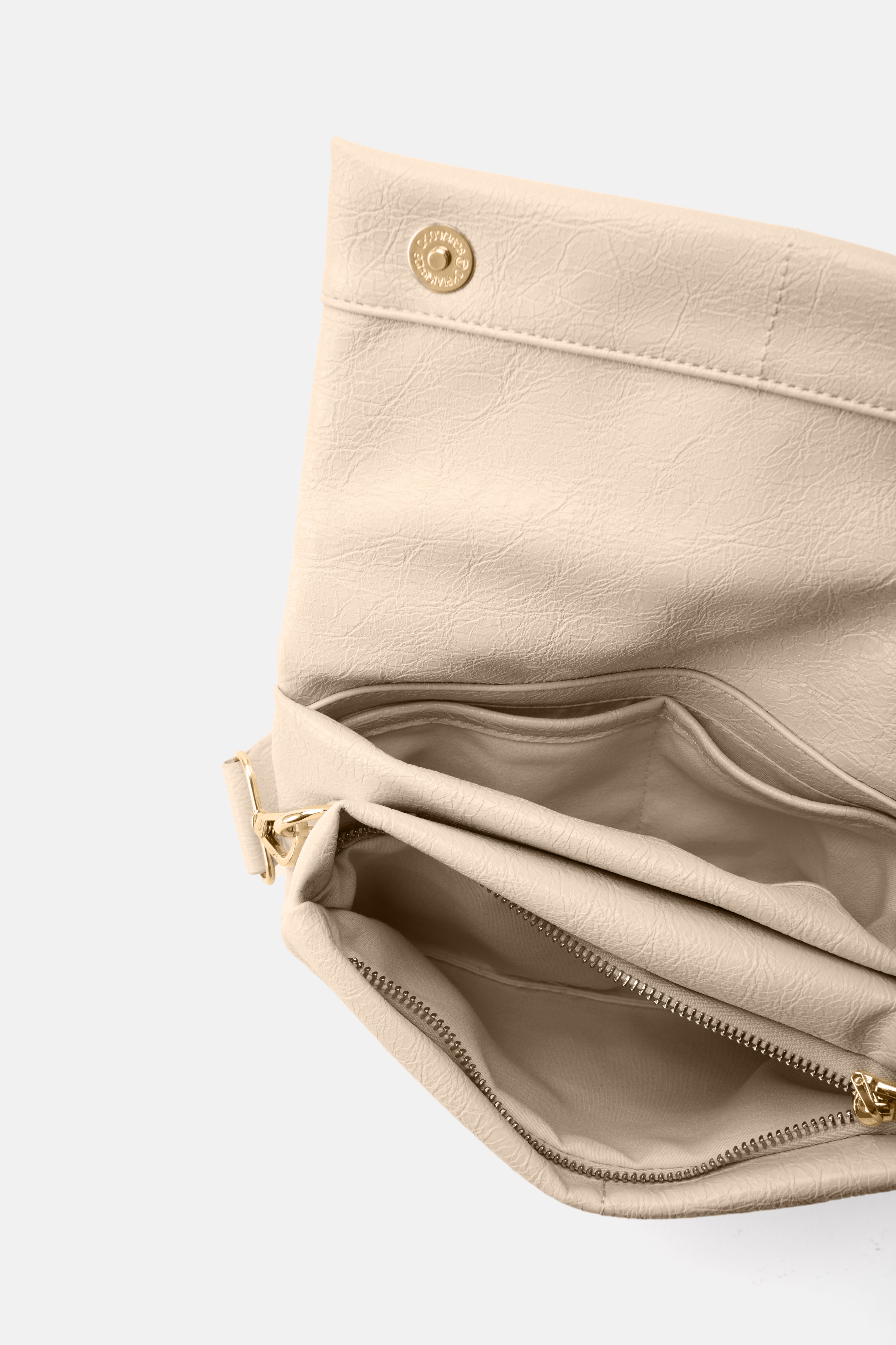 Seidenfelt - Handtaschen>Damen>Kunstledertaschen>Crossbody Taschen - Vejen Crossbag - glossy black / OS-glossy white / OS-glossy sand / OS