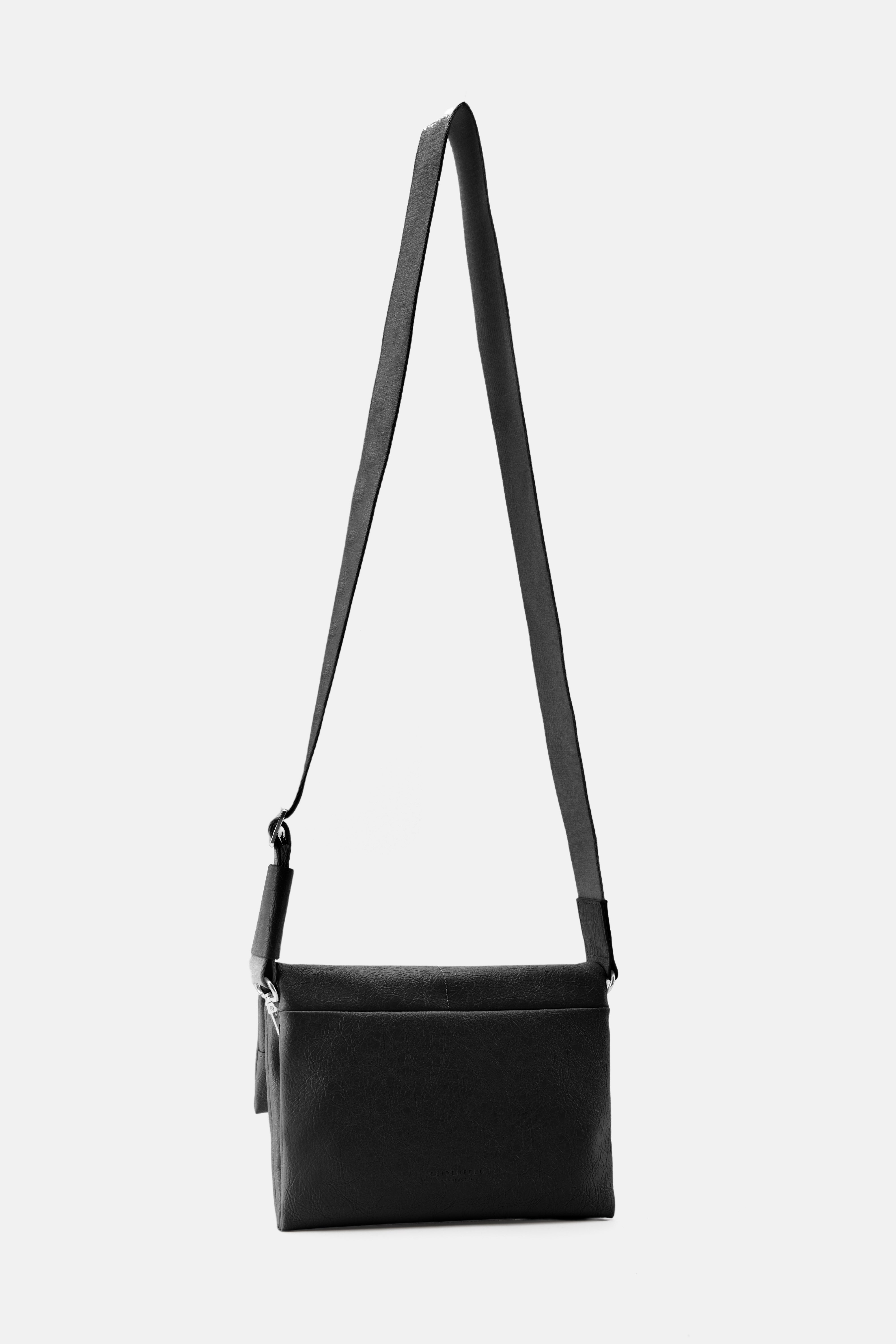 Seidenfelt - Handtaschen>Damen>Kunstledertaschen>Crossbody Taschen - Vejen Crossbag - glossy black / OS-glossy white / OS-glossy sand / OS