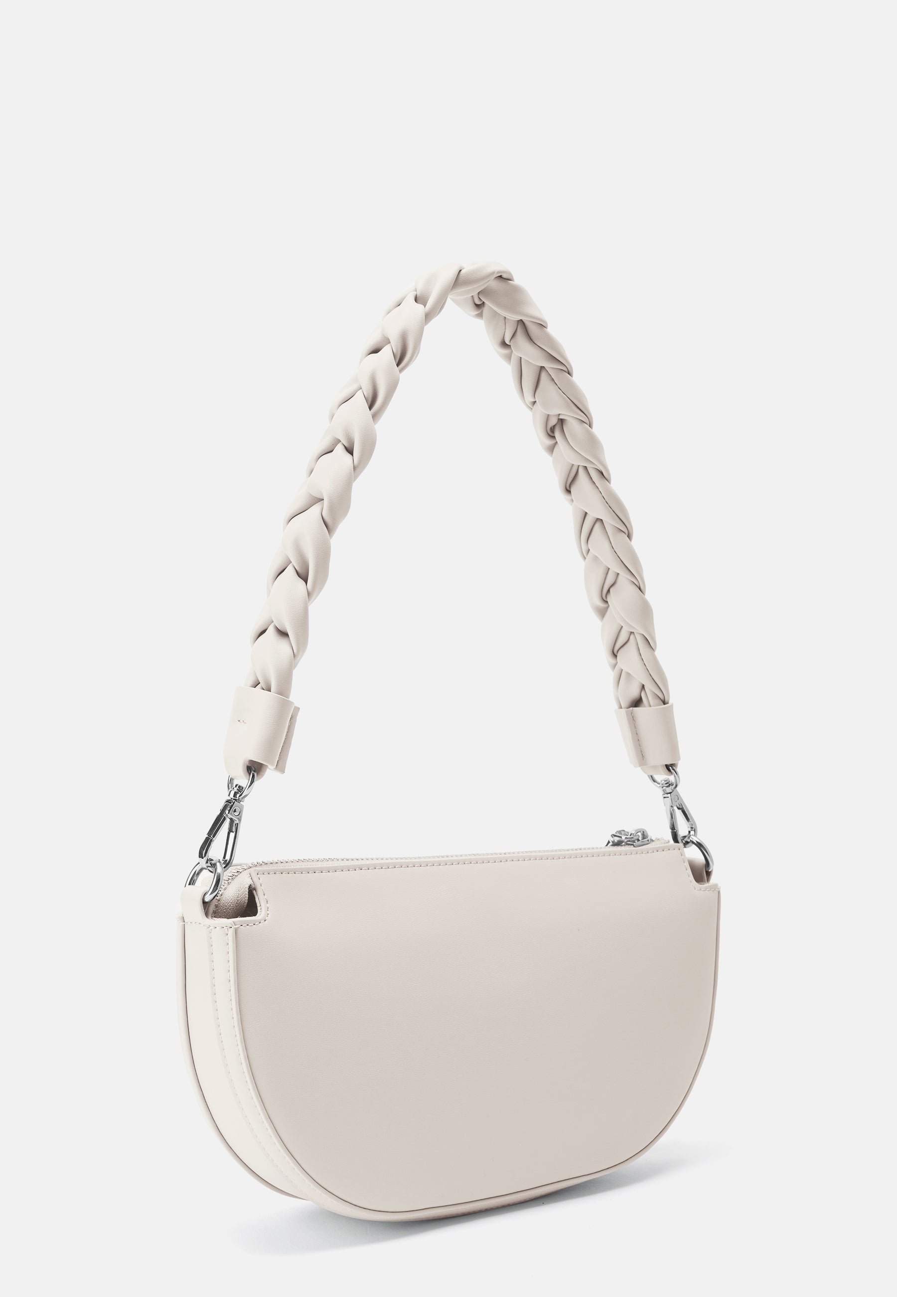 Seidenfelt - Handtaschen>Damen>Kunstledertaschen>Halbmond Taschen - Melbu Halfmoon Bag - black / OS-cream / OS-ice blue / OS-powder rose / OS