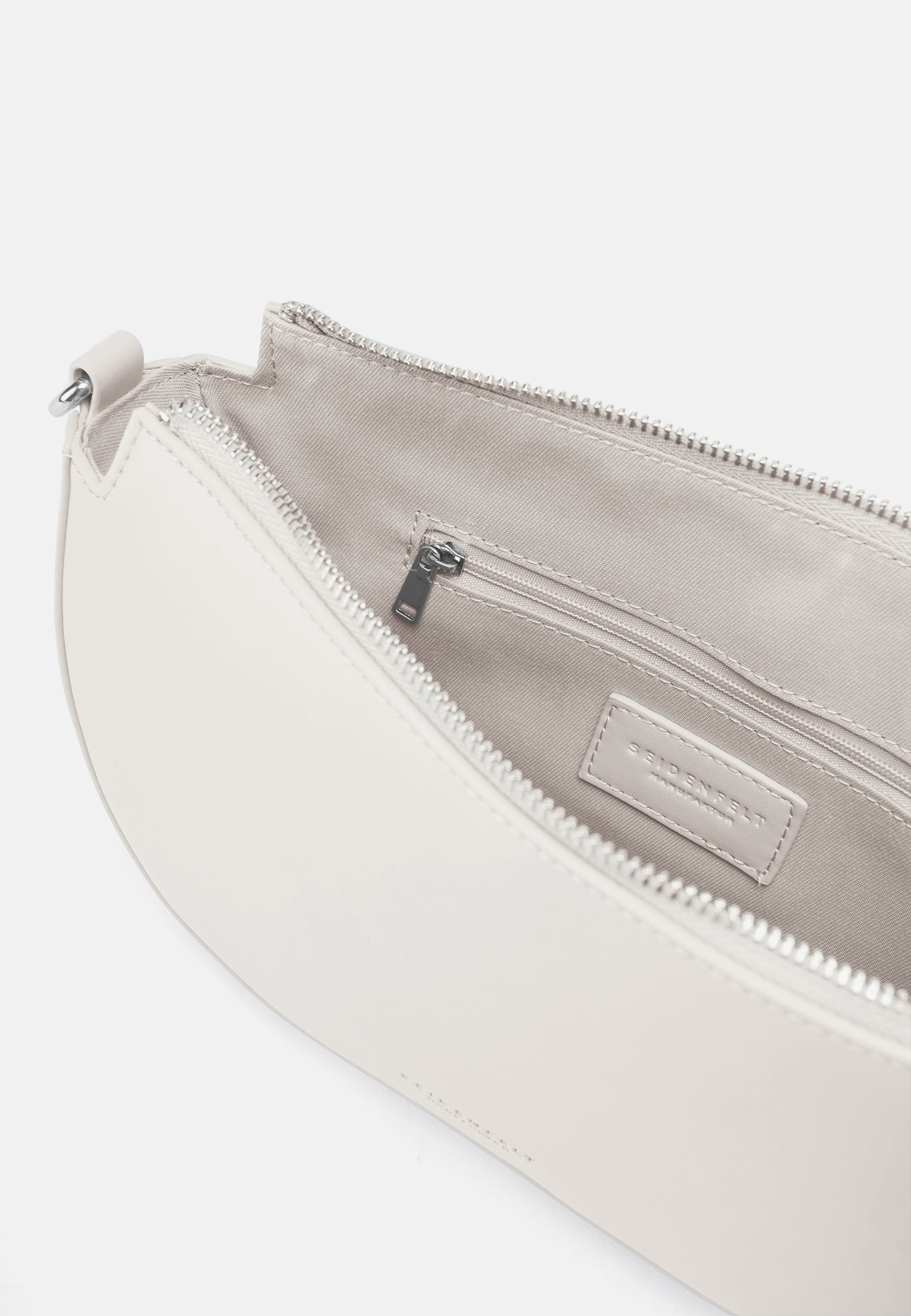 Seidenfelt - Handtaschen>Damen>Kunstledertaschen>Halbmond Taschen - Melbu Halfmoon Bag - black / OS-cream / OS-ice blue / OS-powder rose / OS