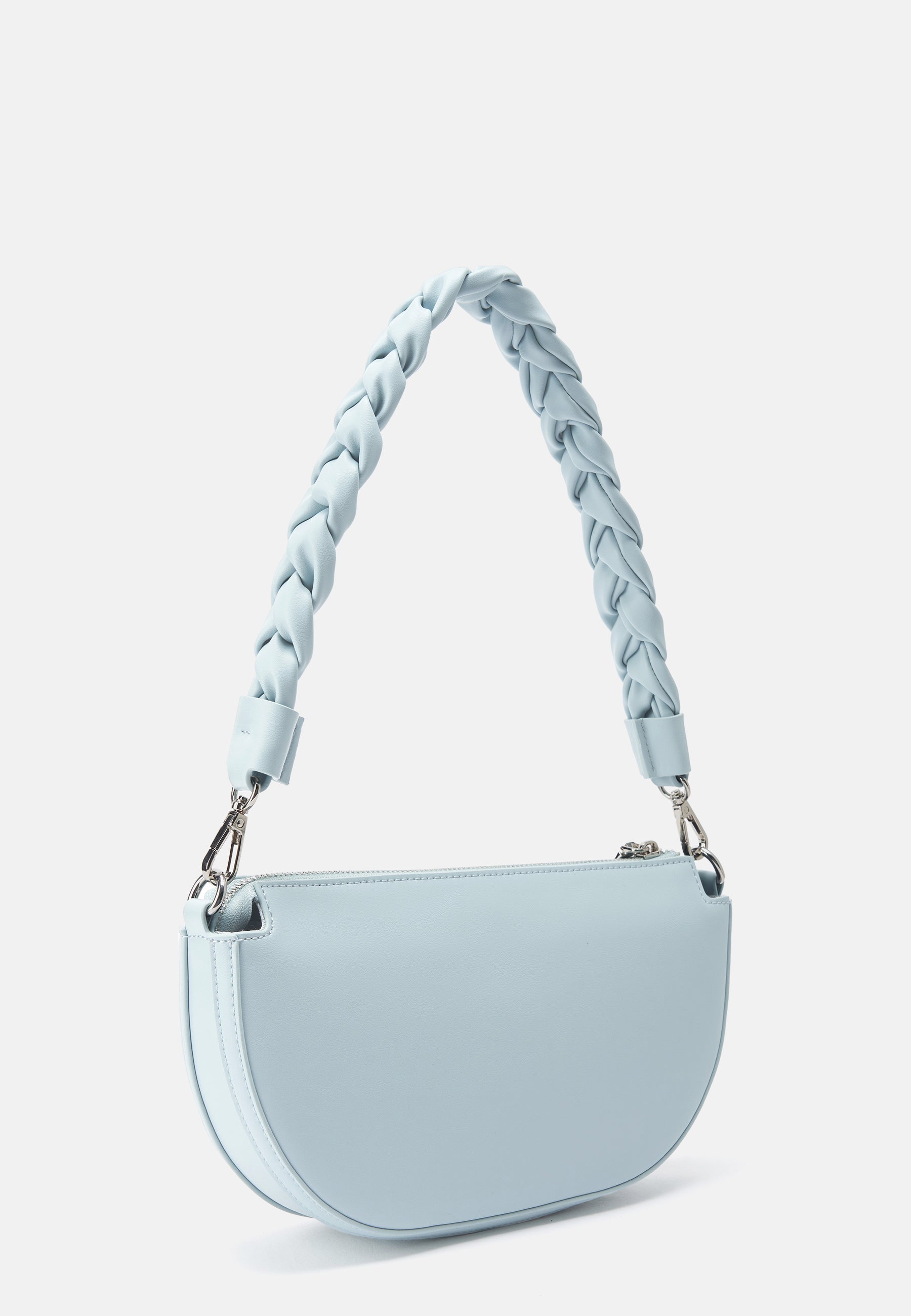 Seidenfelt - Handtaschen>Damen>Kunstledertaschen>Halbmond Taschen - Melbu Halfmoon Bag - black / OS-cream / OS-ice blue / OS-powder rose / OS