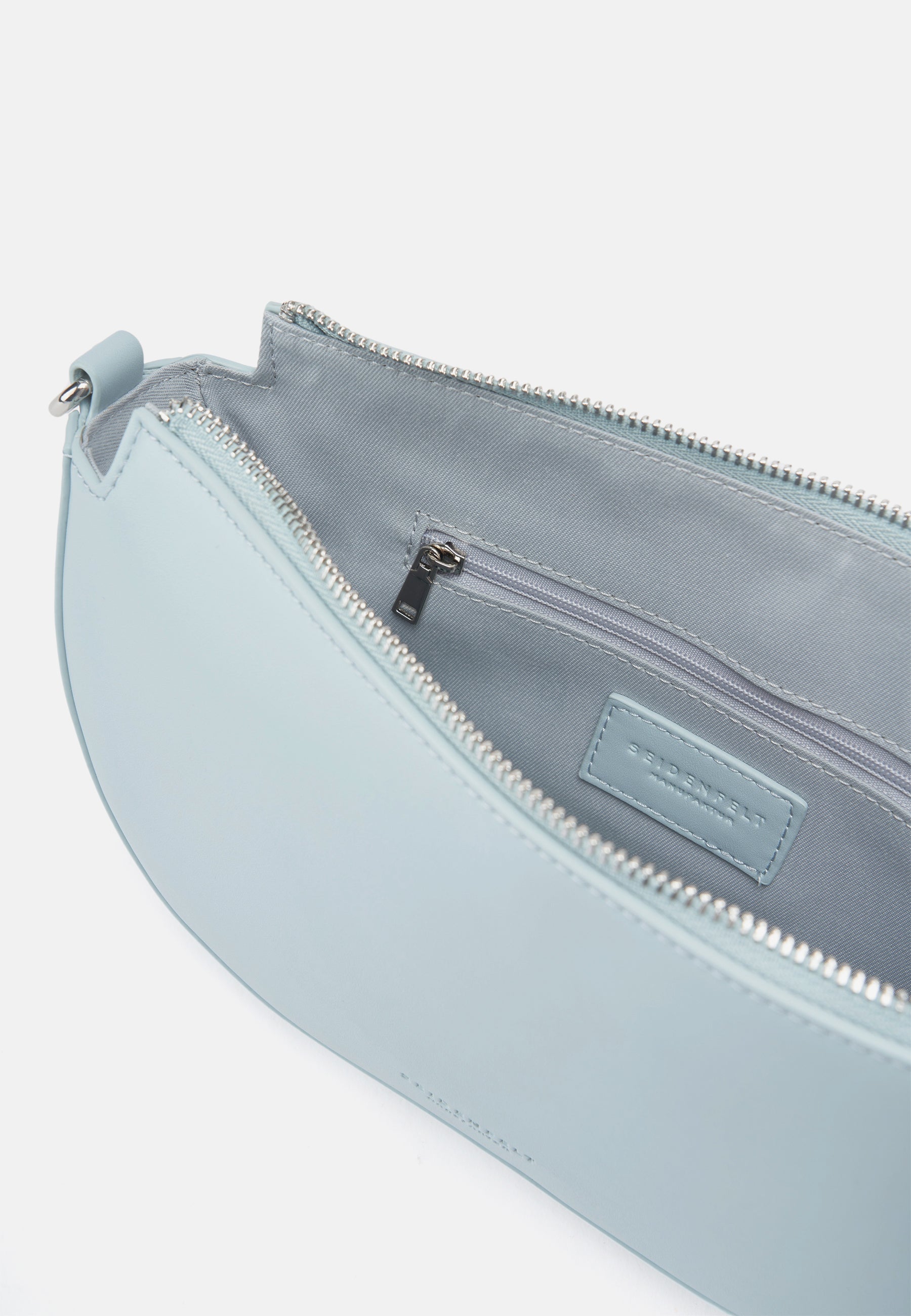 Seidenfelt - Handtaschen>Damen>Kunstledertaschen>Halbmond Taschen - Melbu Halfmoon Bag - black / OS-cream / OS-ice blue / OS-powder rose / OS