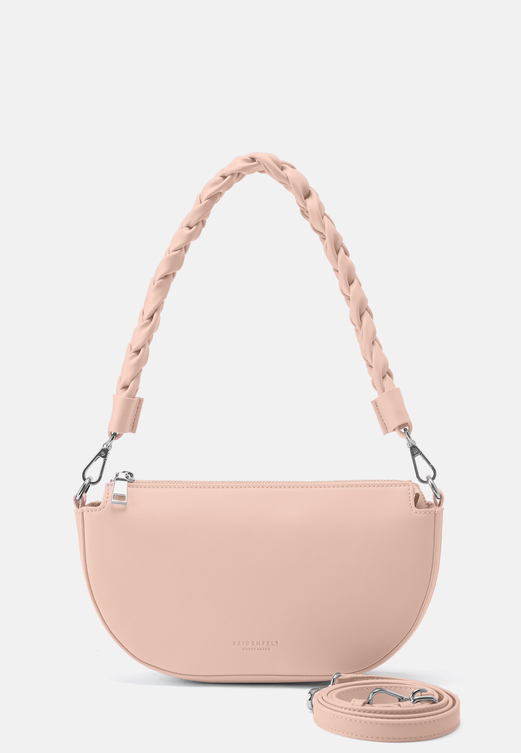 Seidenfelt - Handtaschen>Damen>Kunstledertaschen>Halbmond Taschen - Melbu Halfmoon Bag - black / OS-cream / OS-ice blue / OS-powder rose / OS