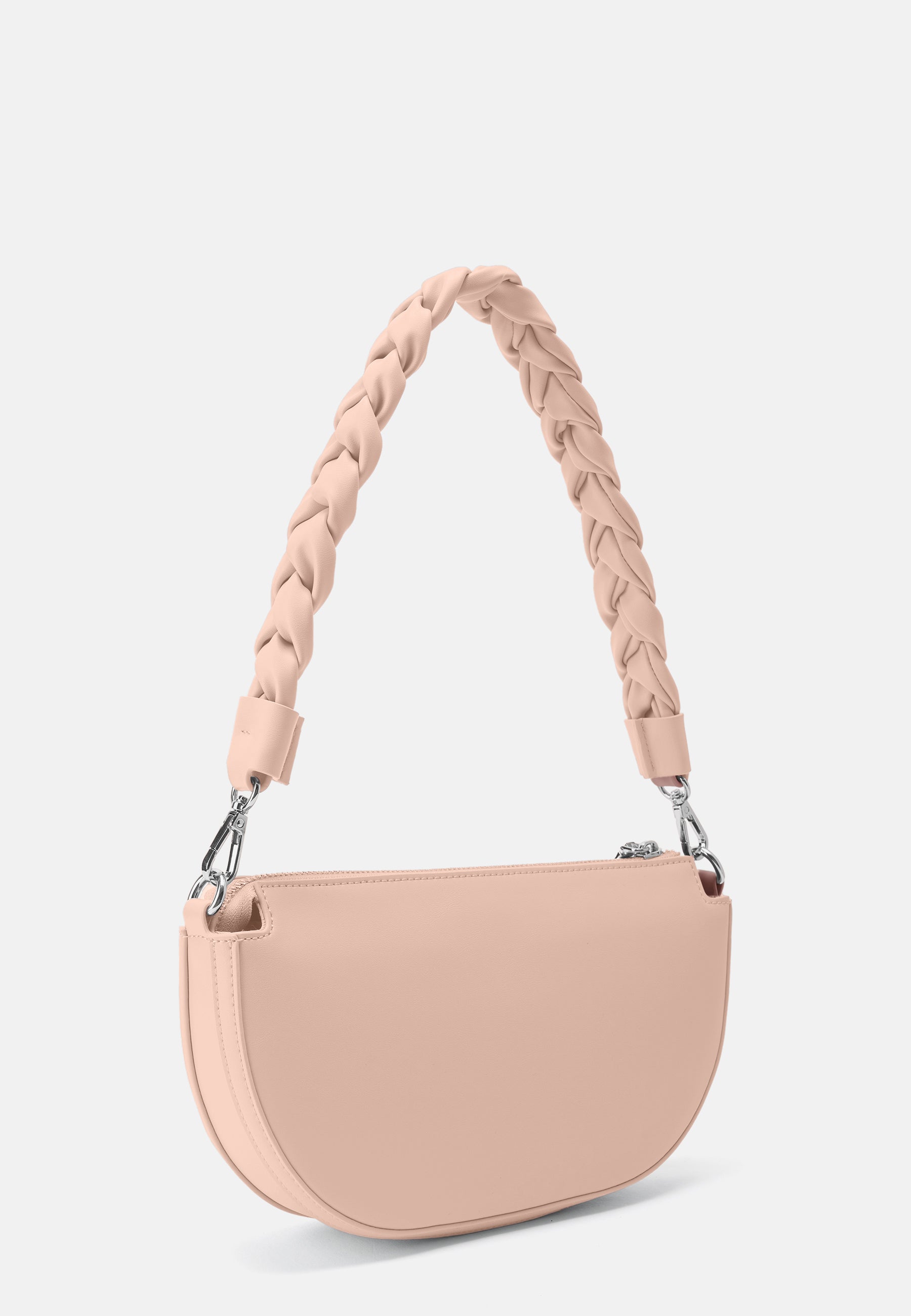 Seidenfelt - Handtaschen>Damen>Kunstledertaschen>Halbmond Taschen - Melbu Halfmoon Bag - black / OS-cream / OS-ice blue / OS-powder rose / OS