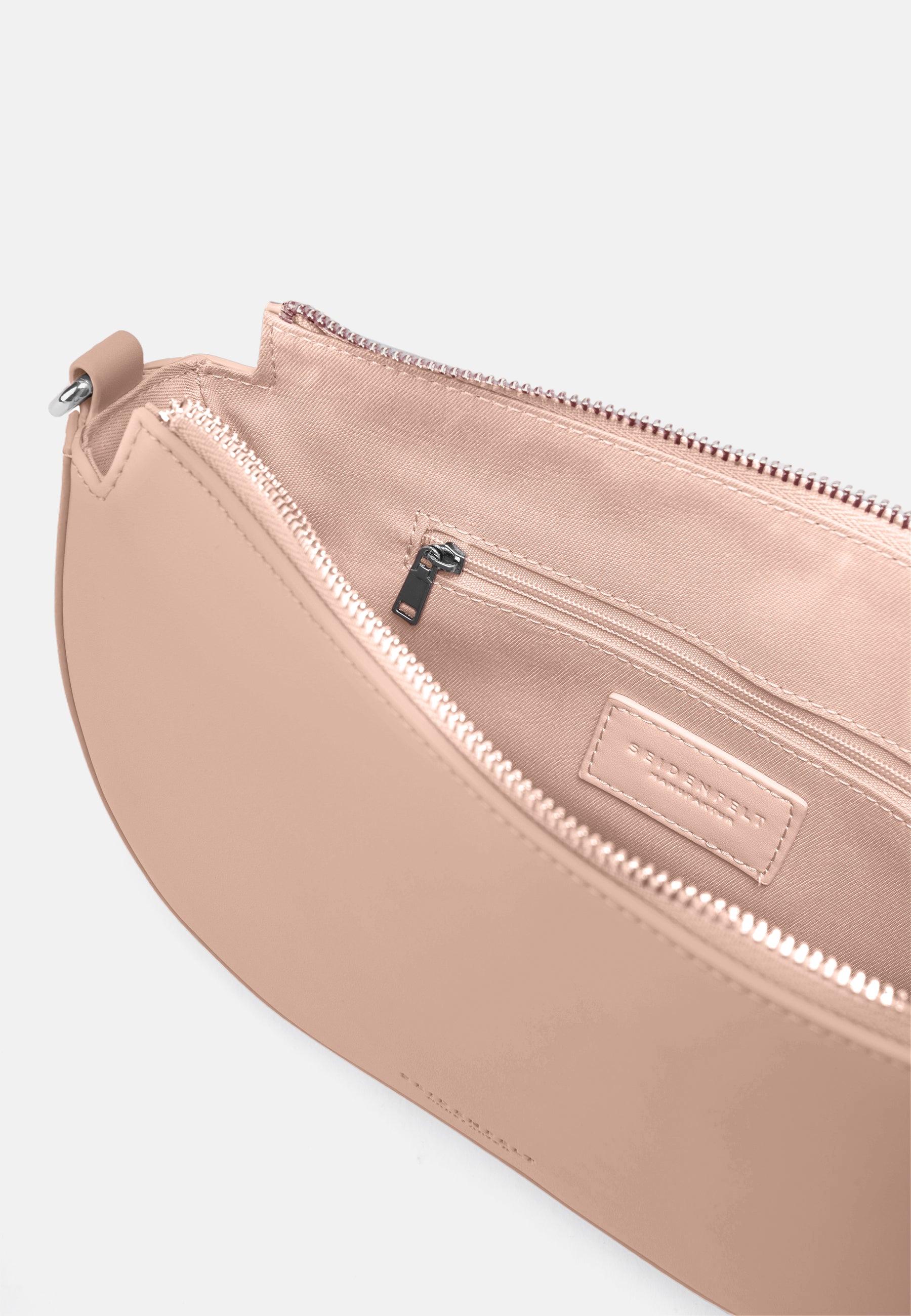 Seidenfelt - Handtaschen>Damen>Kunstledertaschen>Halbmond Taschen - Melbu Halfmoon Bag - black / OS-cream / OS-ice blue / OS-powder rose / OS