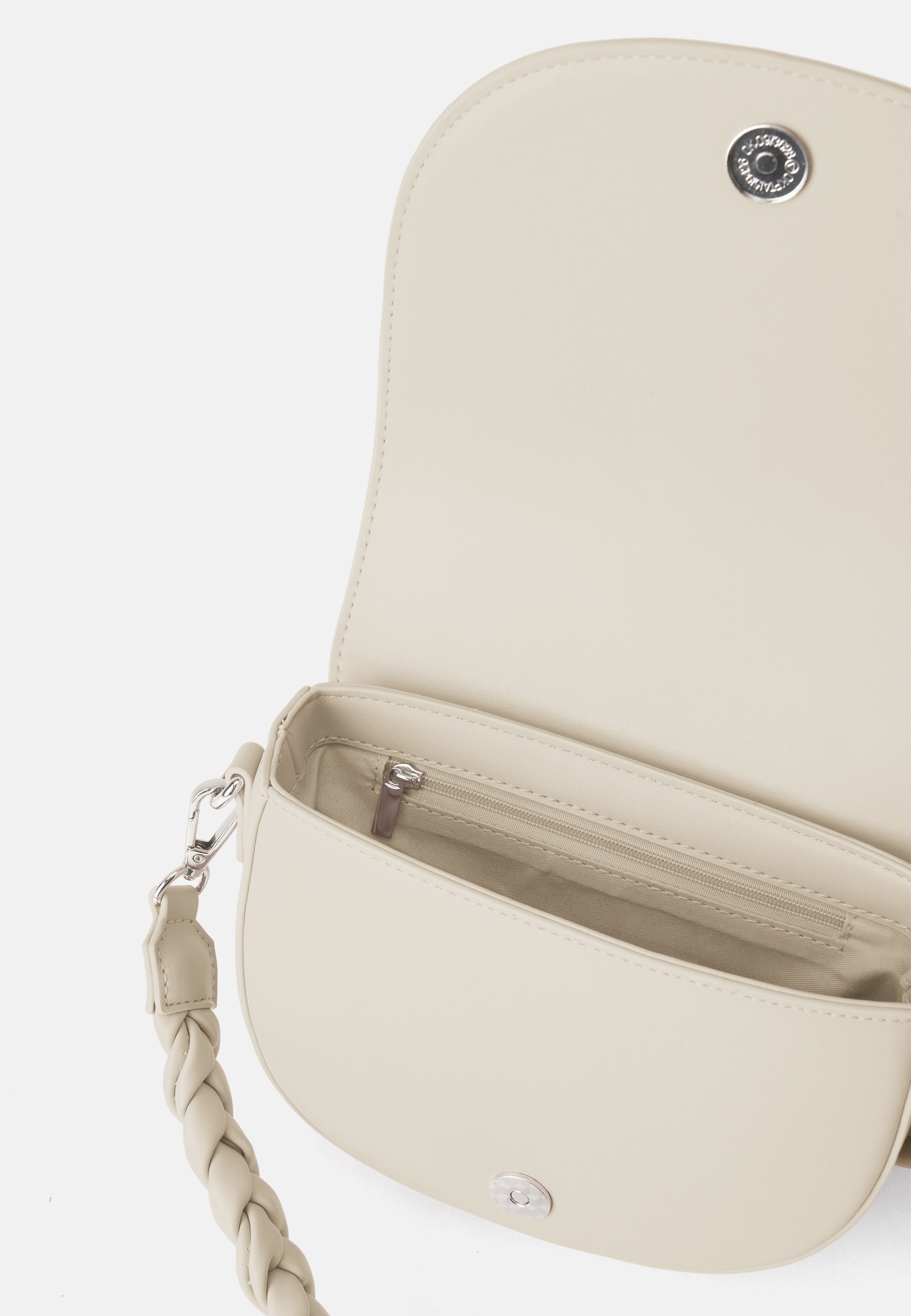 Seidenfelt - Handtaschen>Damen>Kunstledertaschen>Halbmond Taschen - Melbu Saddle - black / OS-cream / OS-cream / gold metal / OS-ice blue / OS-powder rose / OS-powder rose/gold metal / OS