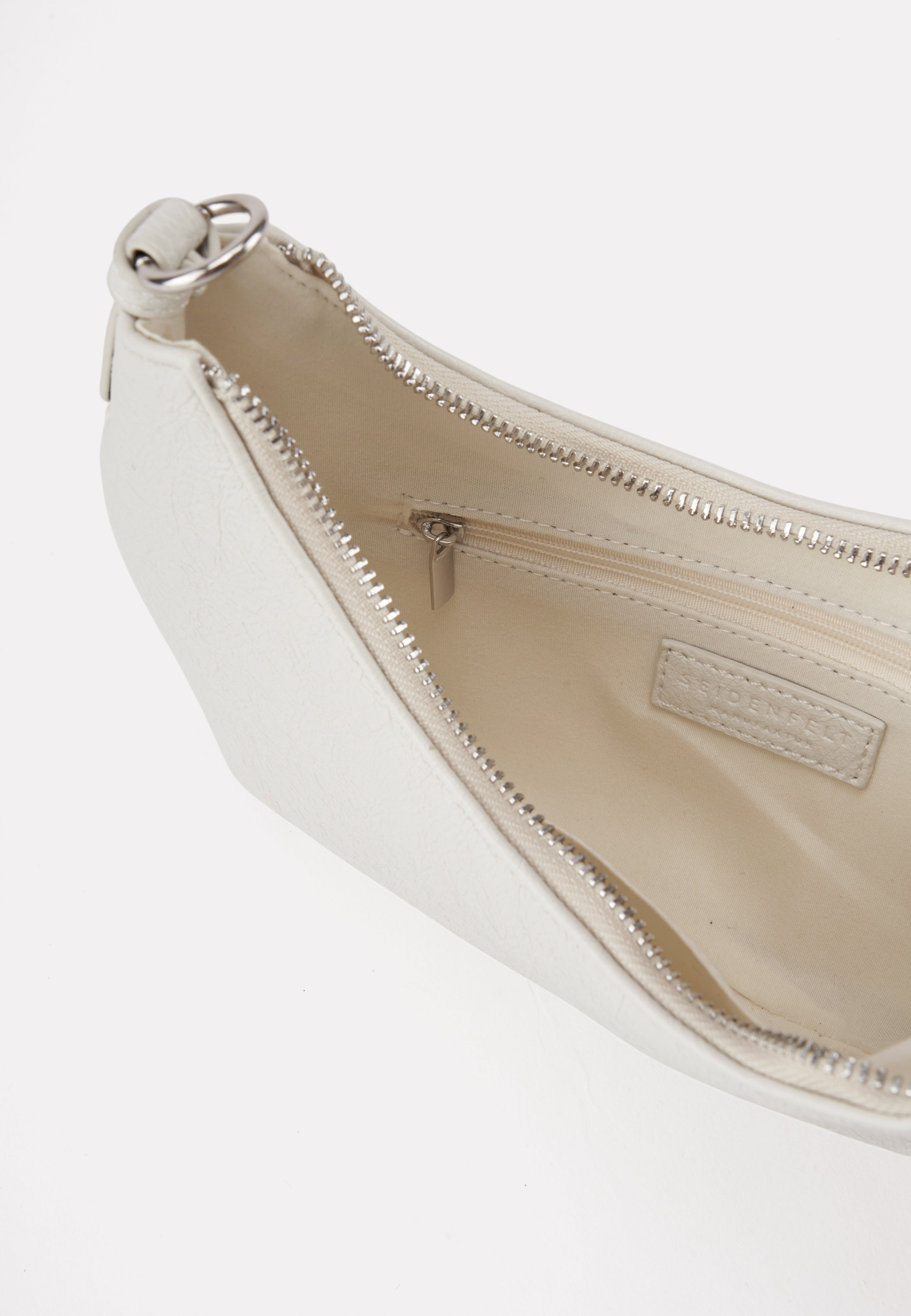 Seidenfelt - Handtaschen>Damen>Kunstledertaschen>Halbmoind Taschen - Vejen Halfmoon Pochette - glossy black / OS-glossy white / OS-glossy sand / OS