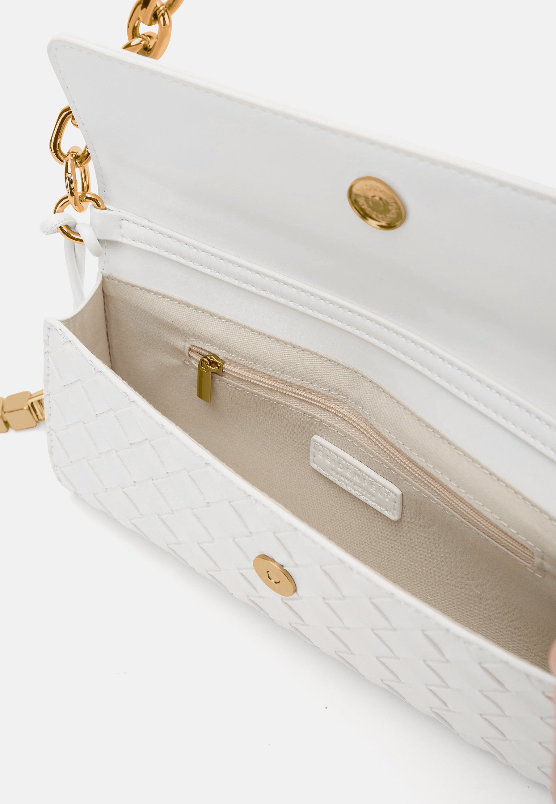 Seidenfelt - Handtaschen>Damen>Kunstledertaschen>Hand Taschen - Kinna Clutch Wallet - black / OS-bright white / OS