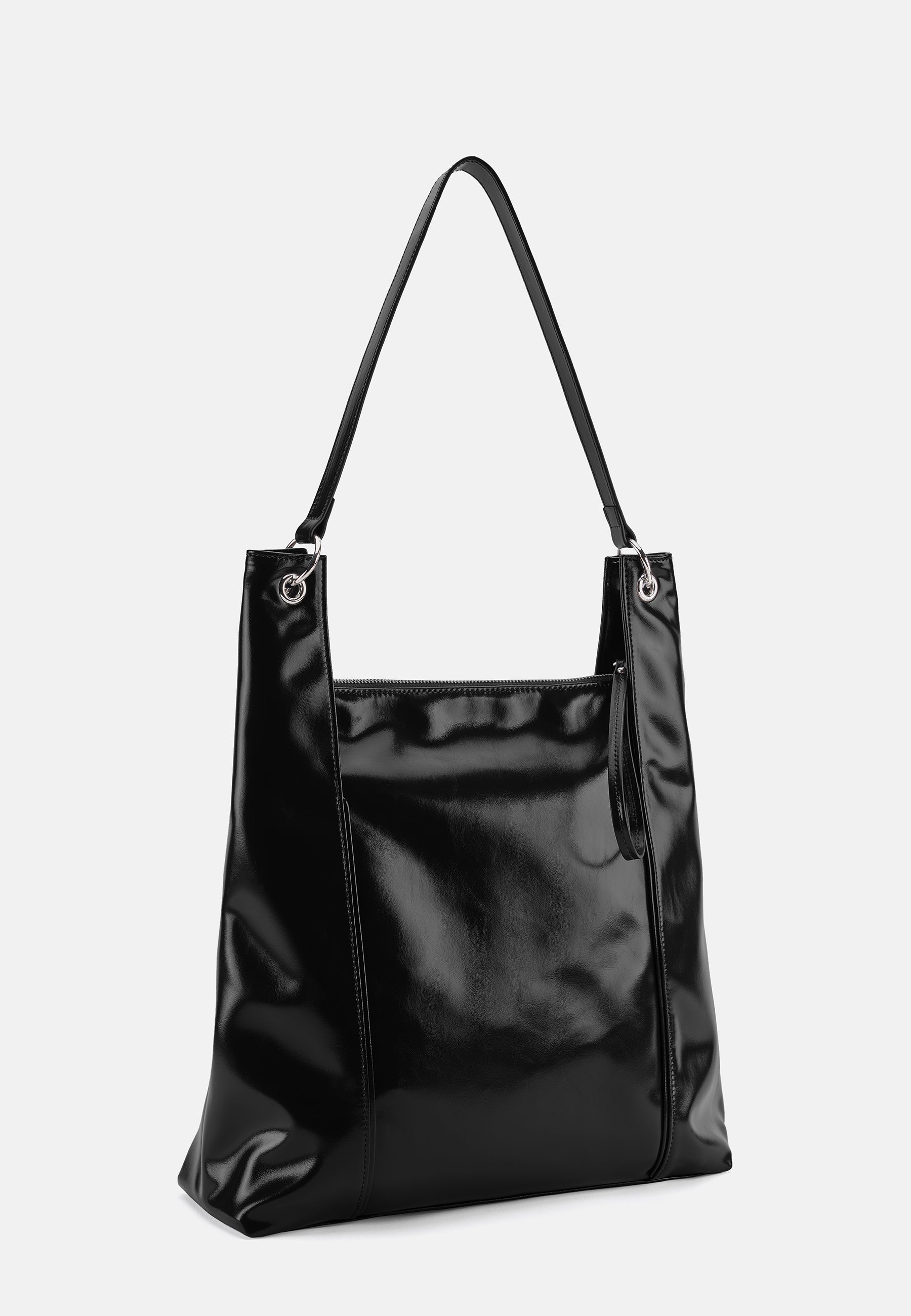 Seidenfelt - Handtaschen>Damen>Kunstledertaschen>Hobo Taschen - Delary Hobo - black / OS-dark chocolate / OS-deep red / OS